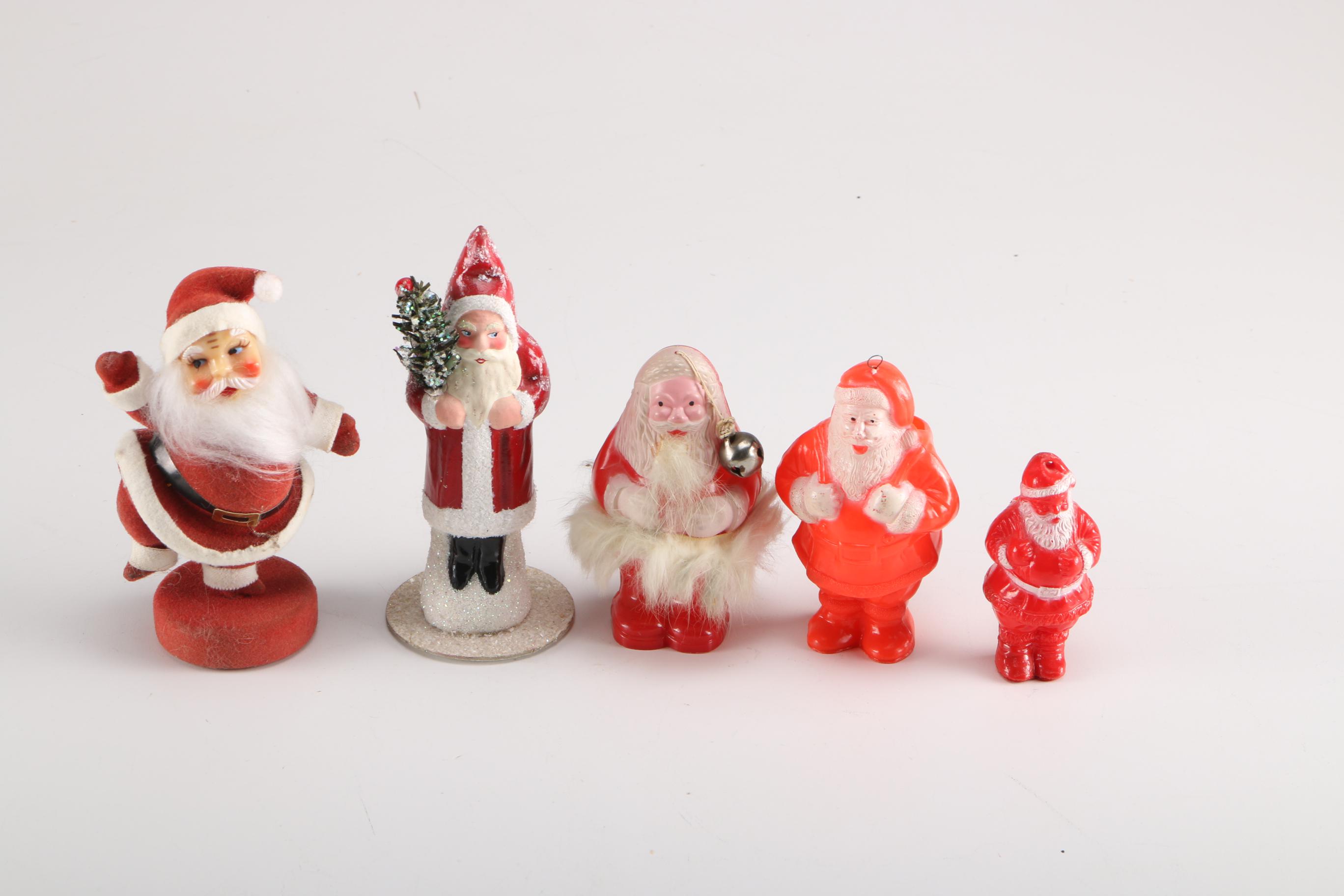 Assorted Santa Figurines