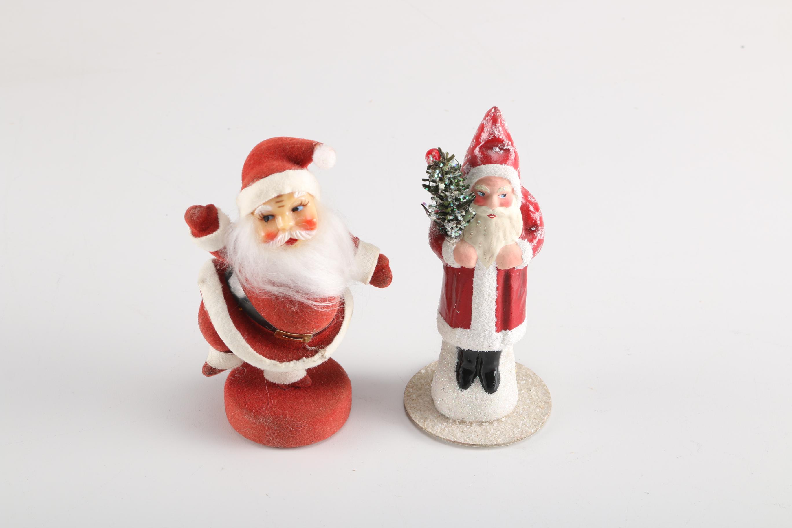 Assorted Santa Figurines