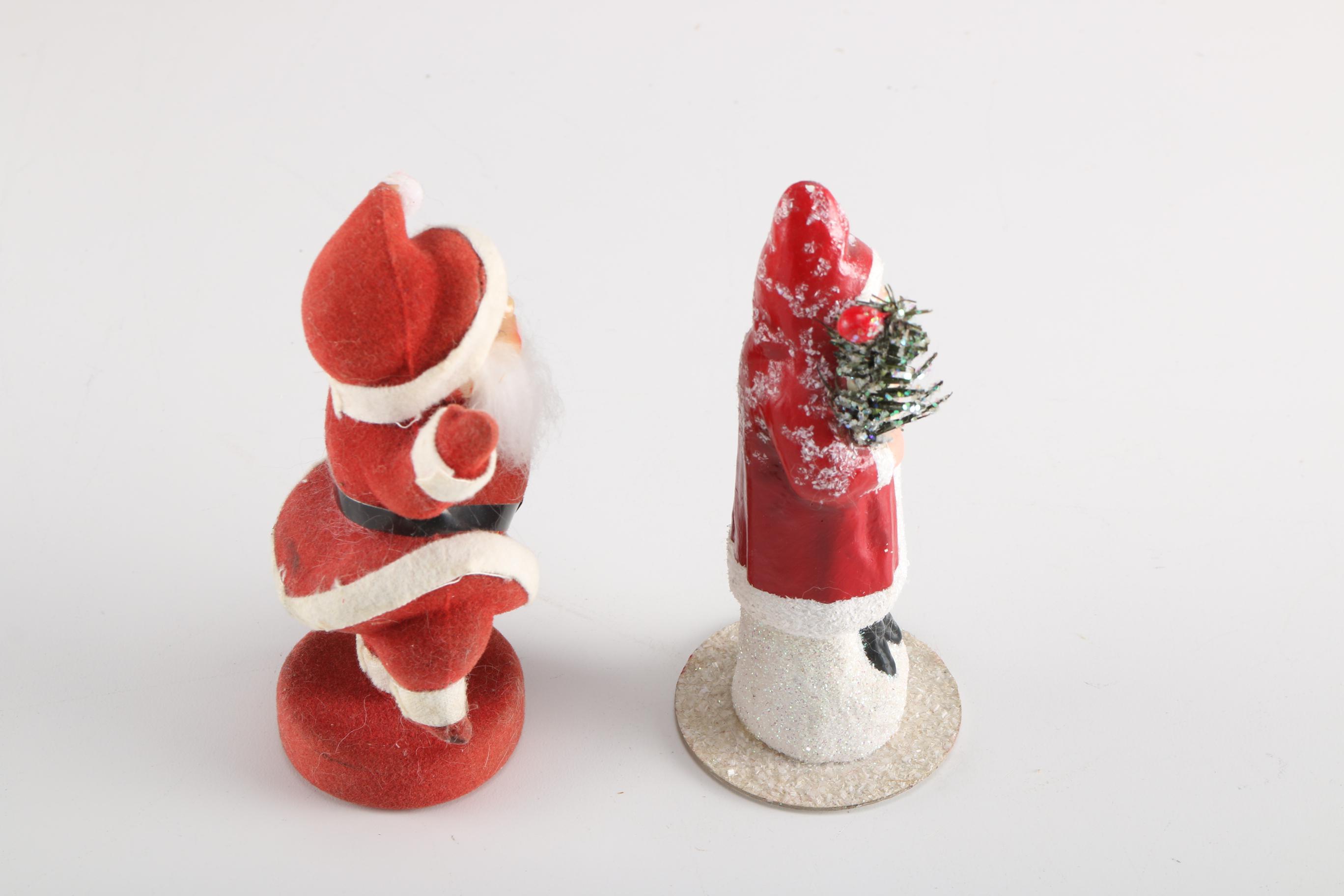 Assorted Santa Figurines