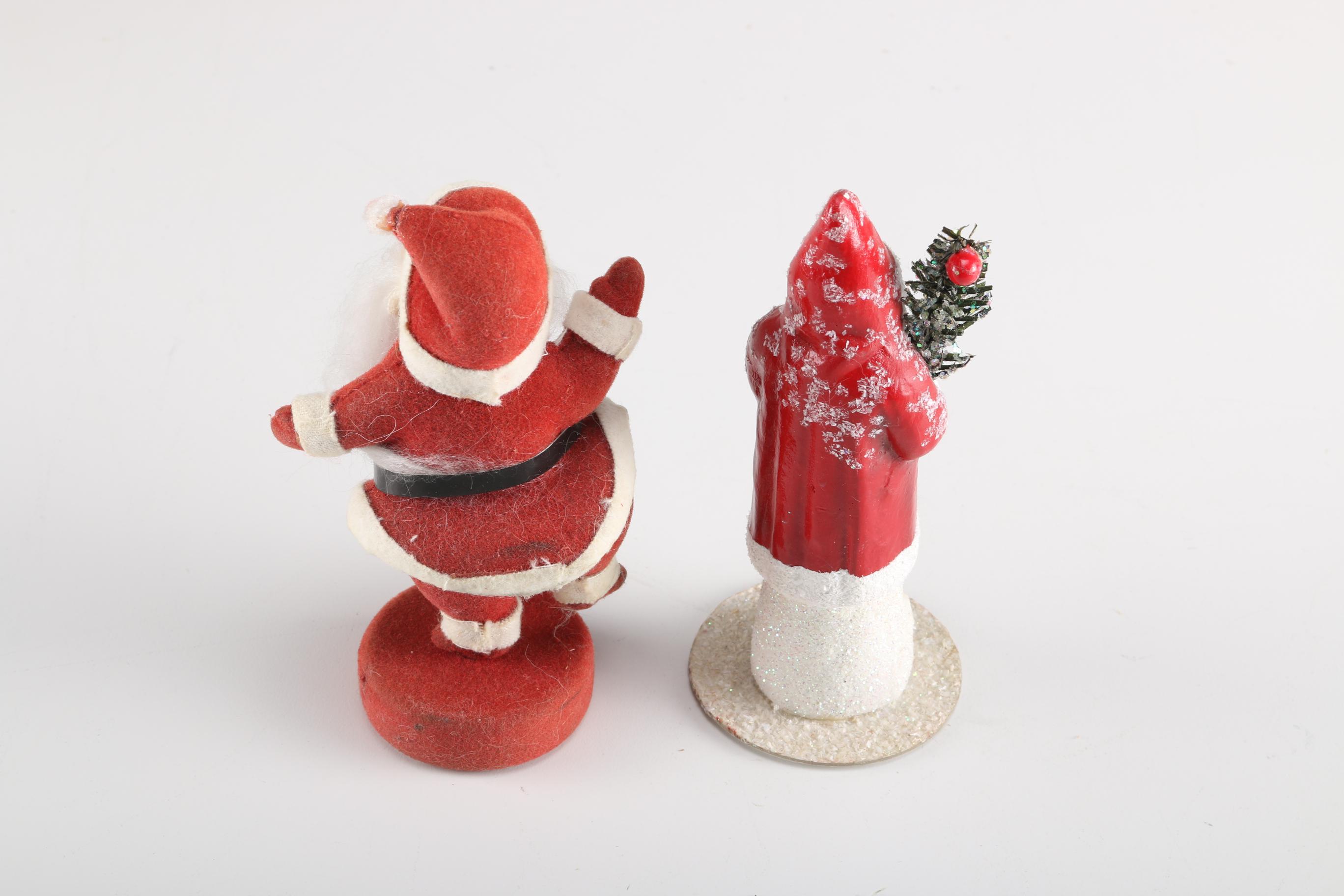 Assorted Santa Figurines