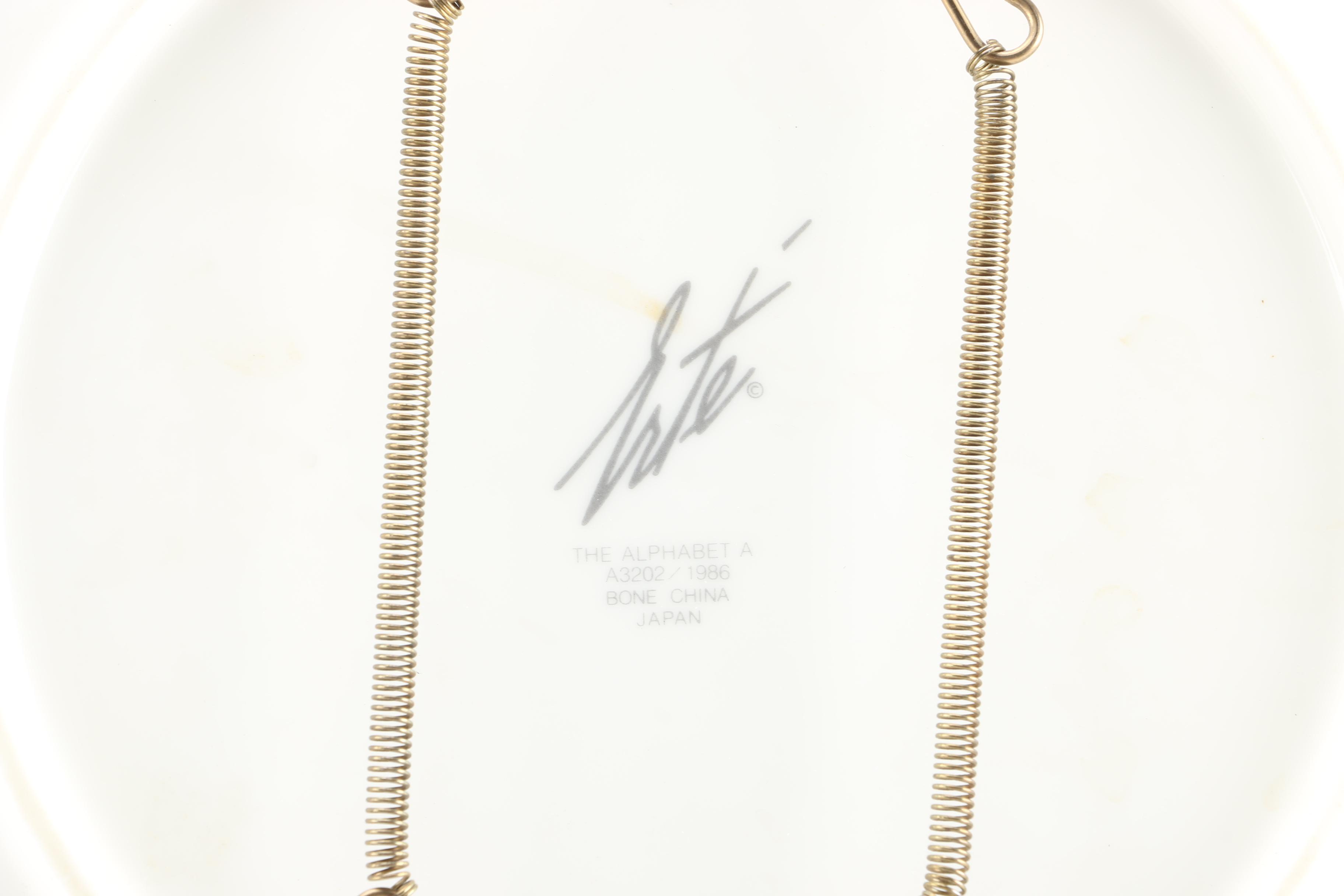 Pair of Erte Decorative Plates