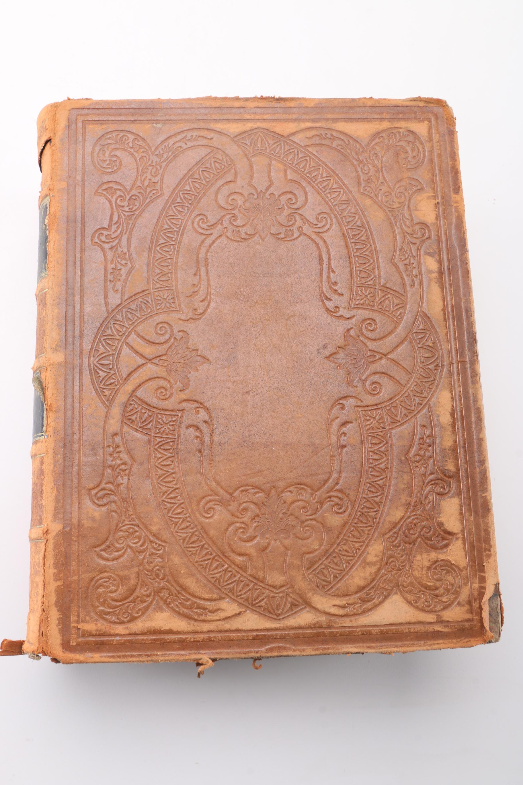 1874 " Webster's Dictionary Unabridged New Illustrated Edition"