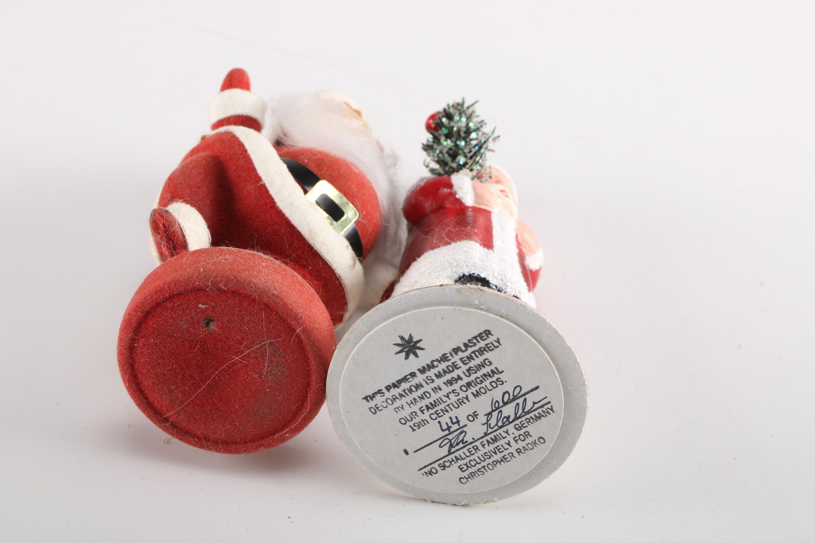 Assorted Santa Figurines