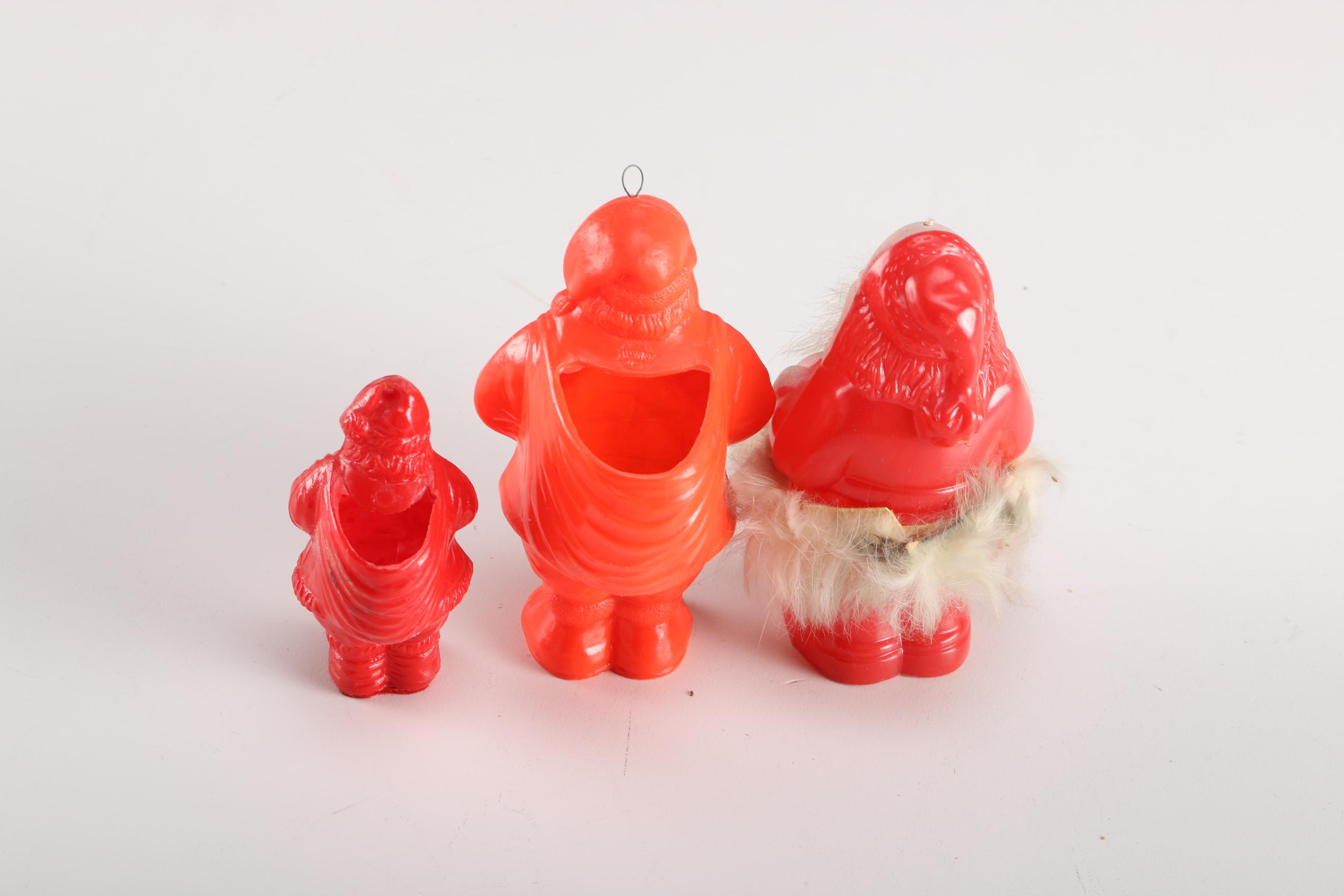 Assorted Santa Figurines