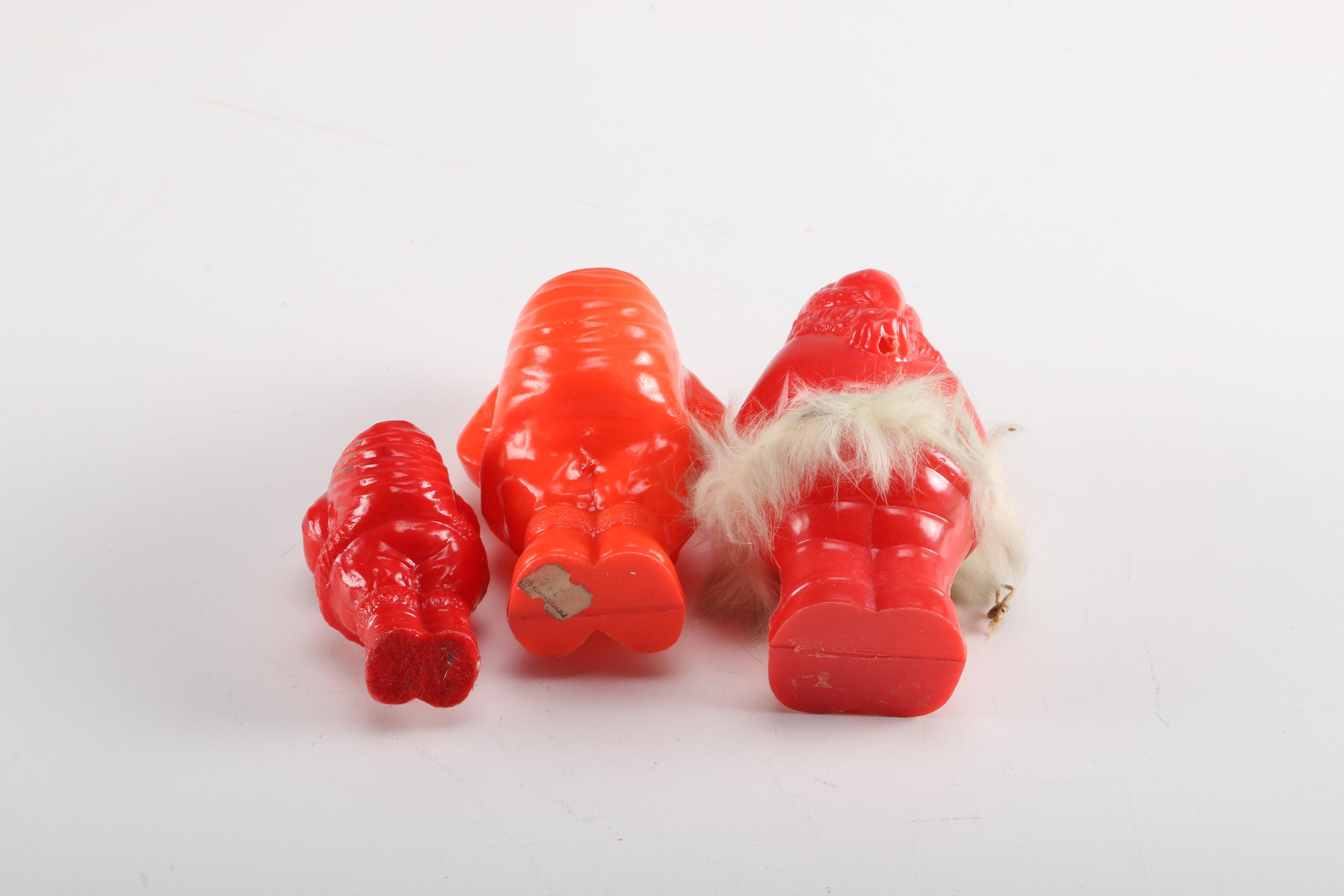 Assorted Santa Figurines
