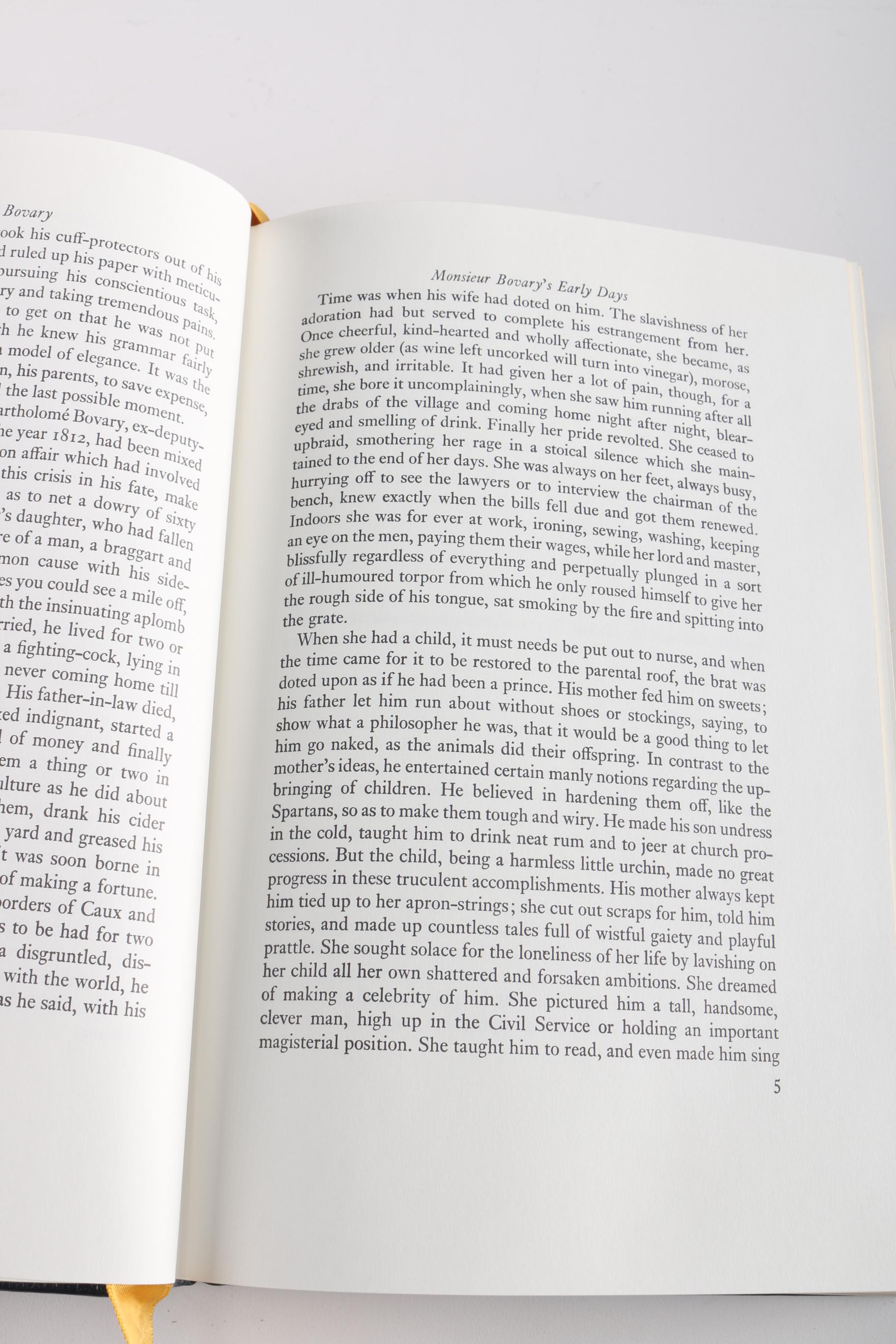 Easton Press "The Tales of Guy de Maupassant" and "Madame Bovary"