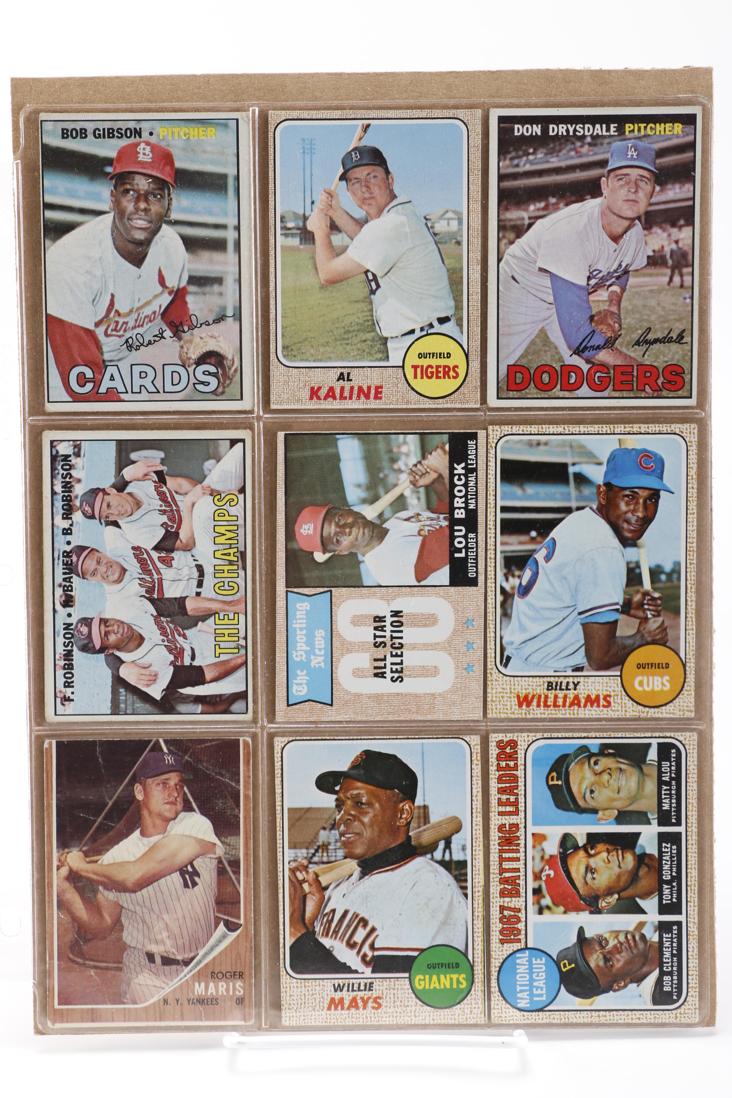 1960s Topps Baseball Cards