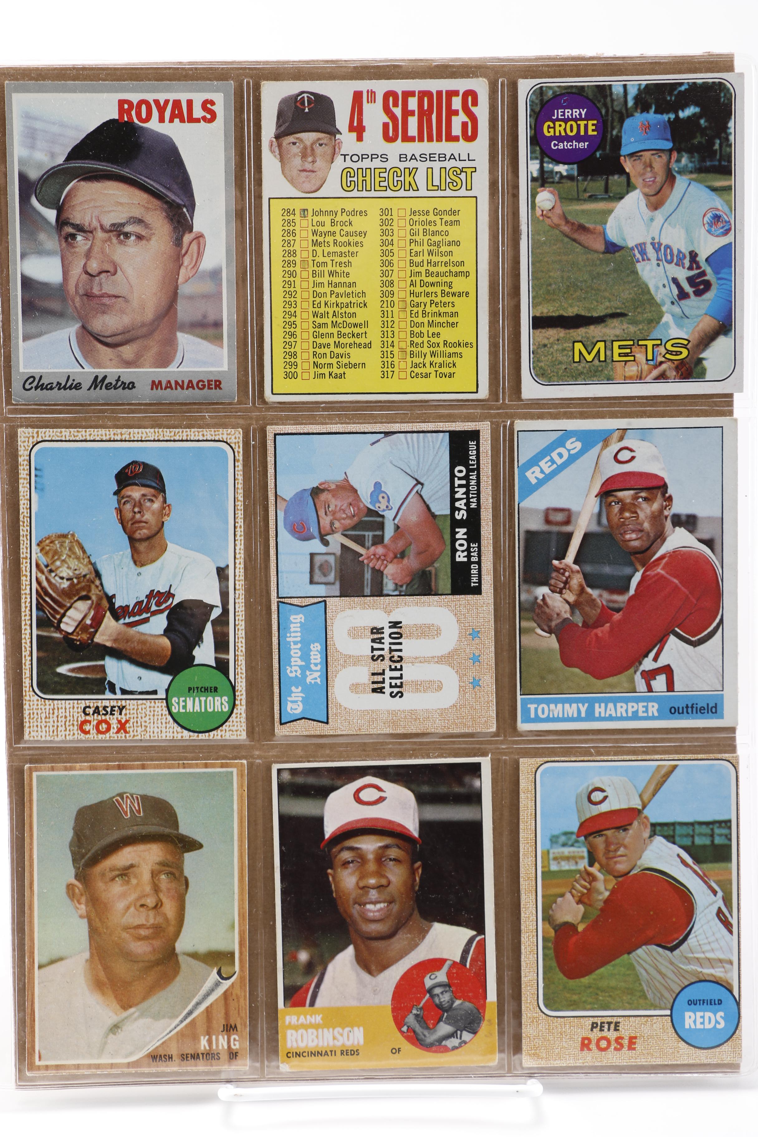 1960s Topps Baseball Cards