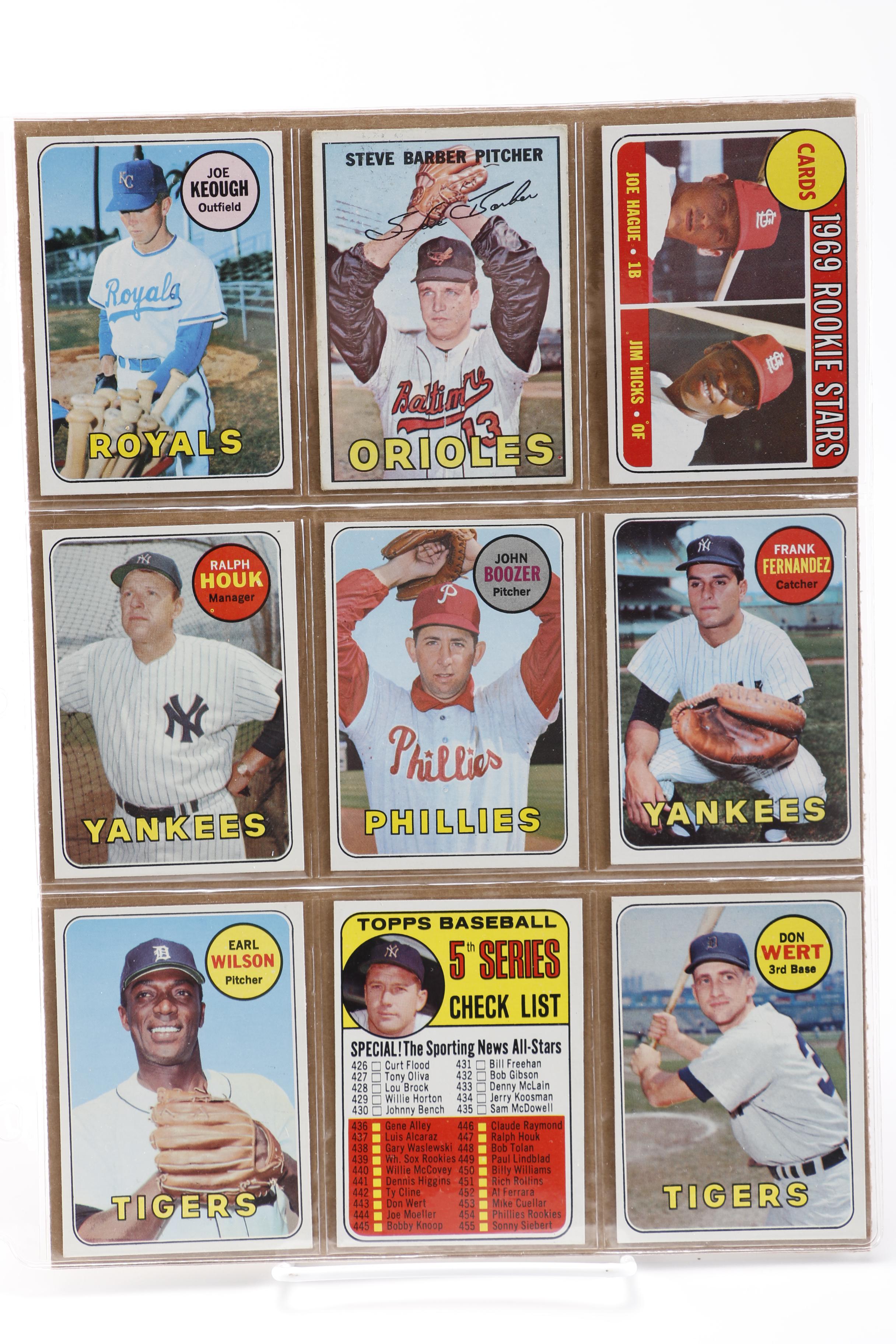 1960s Topps Baseball Cards