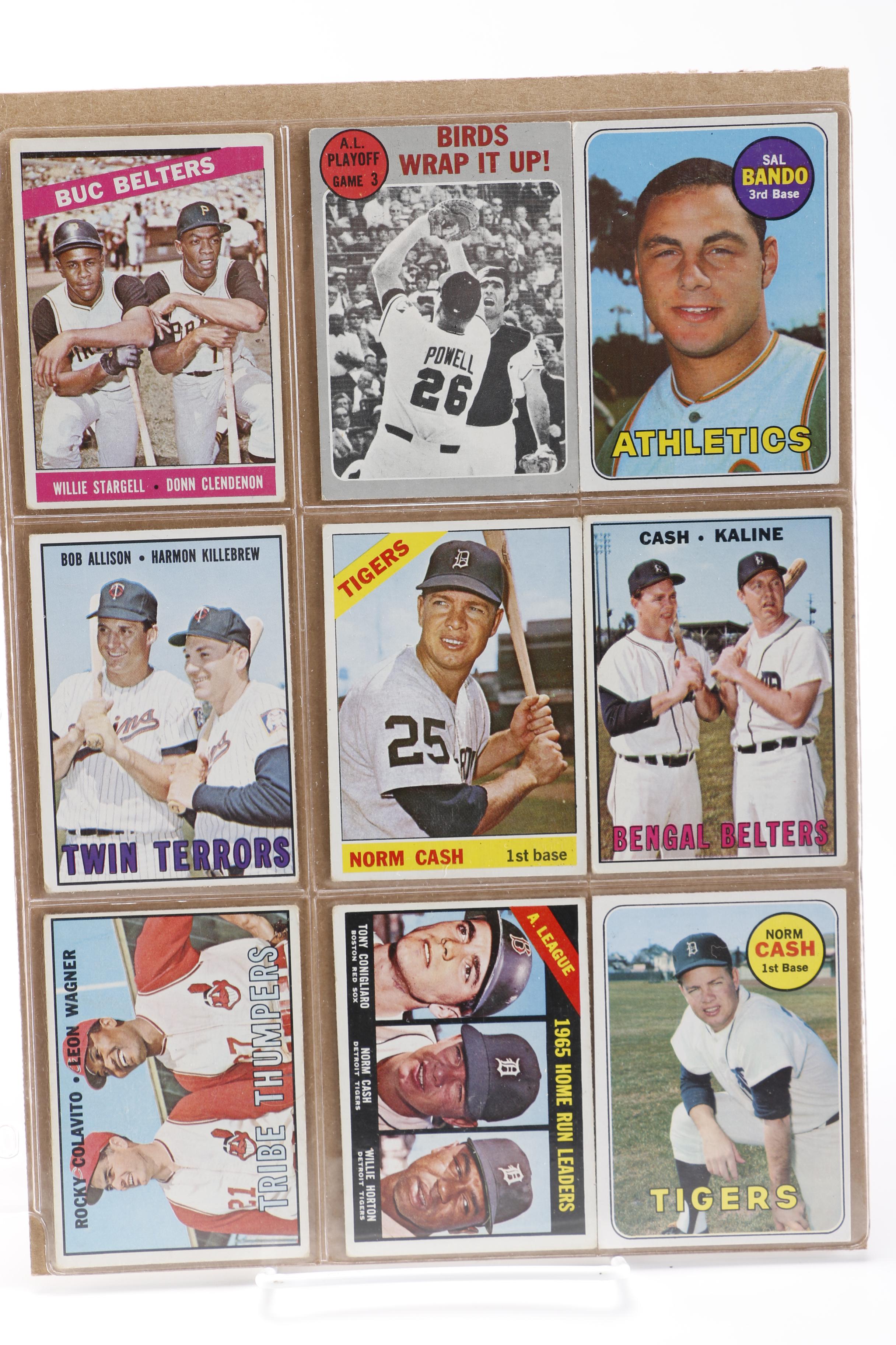 1960s Topps Baseball Cards