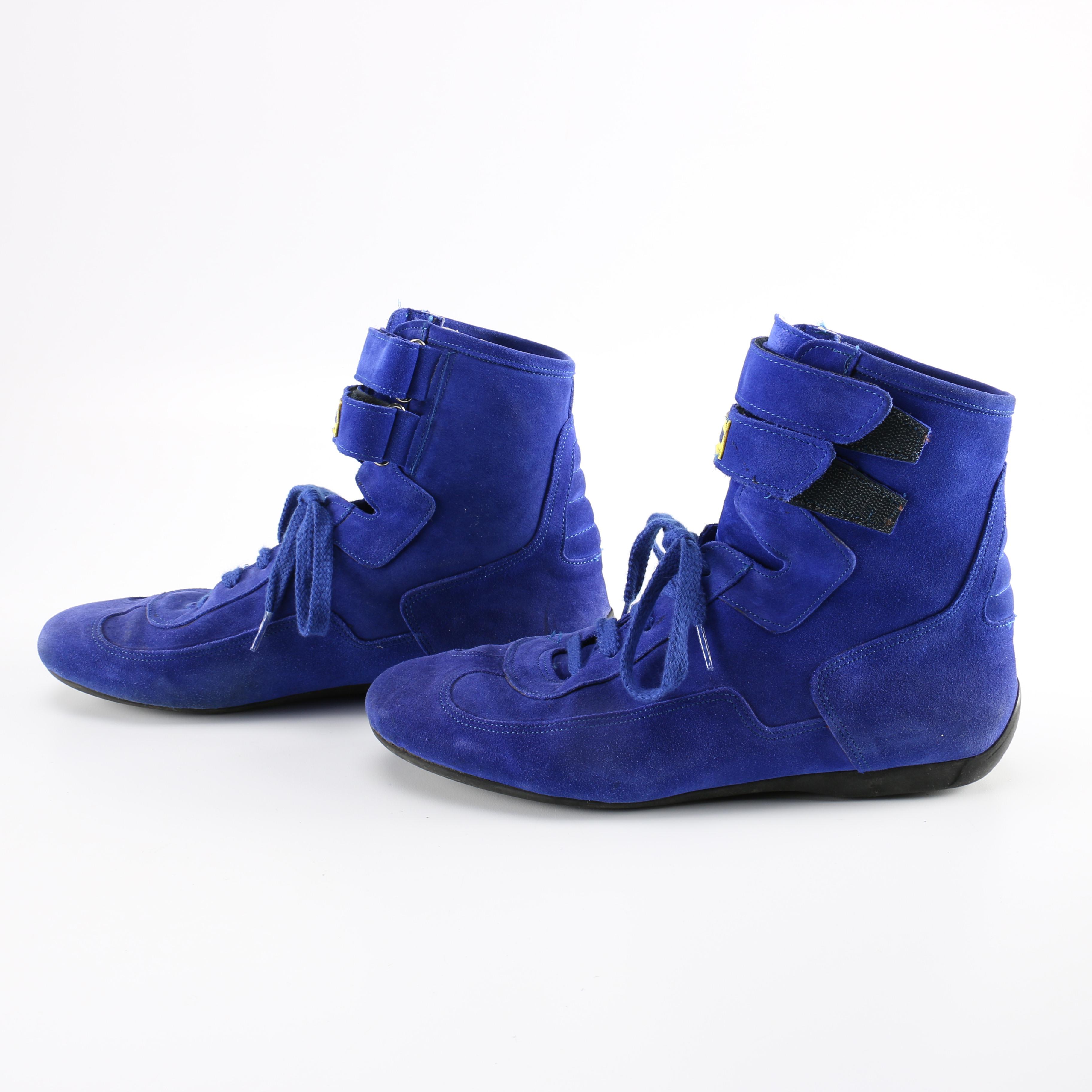 Italian KingDragon High Ankle Driving Shoes