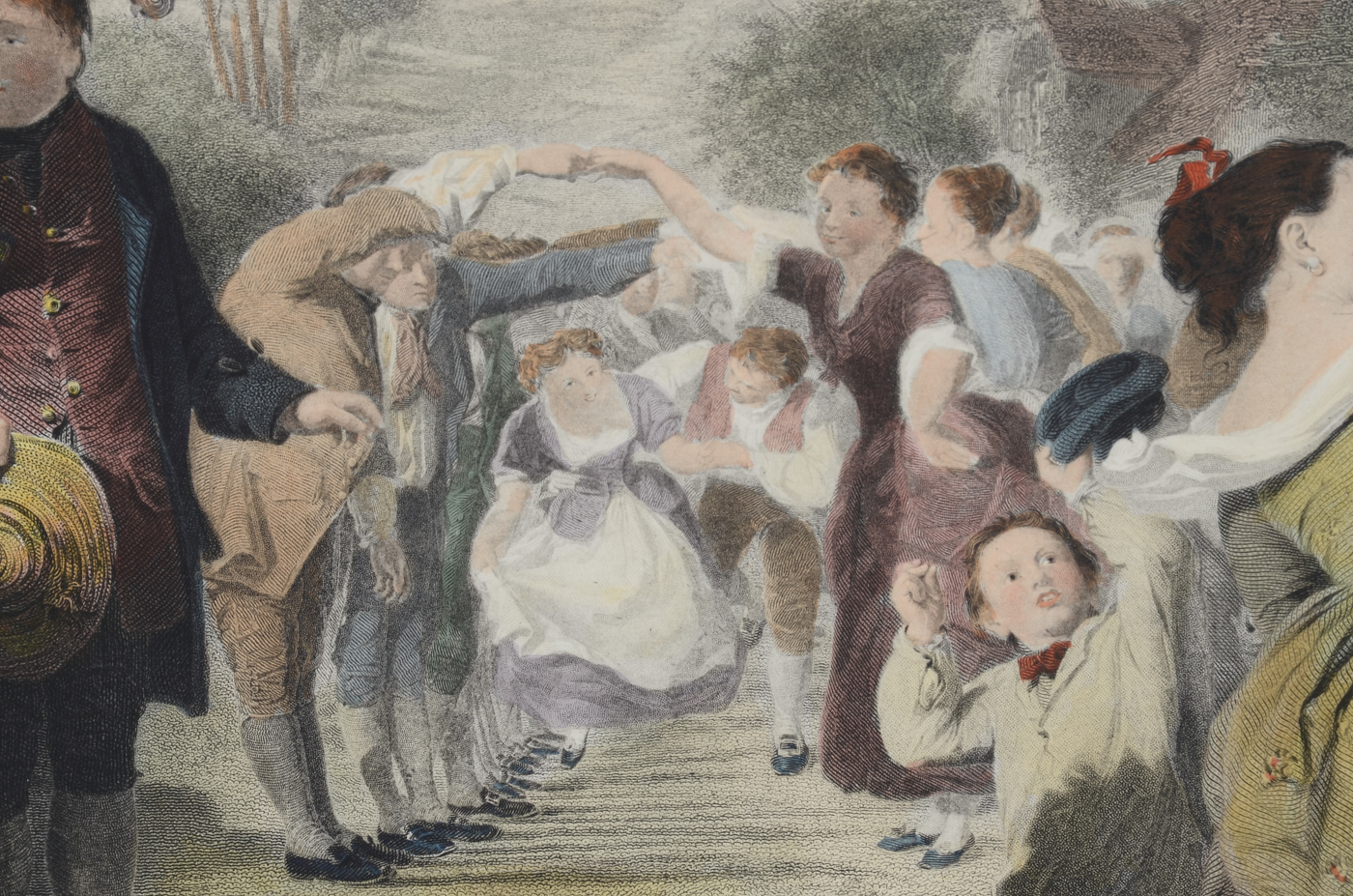 Hand-colored Engraving After William Powell Frith