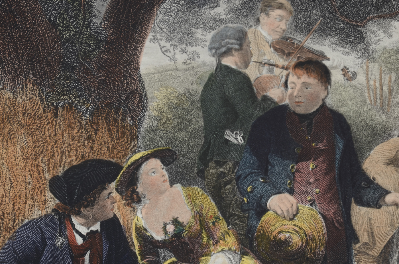 Hand-colored Engraving After William Powell Frith