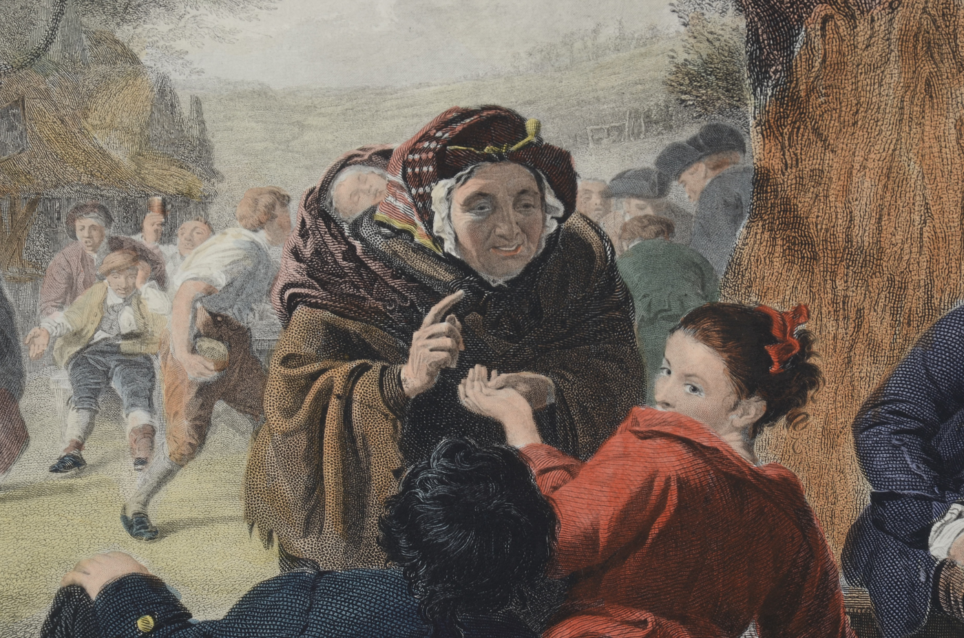 Hand-colored Engraving After William Powell Frith