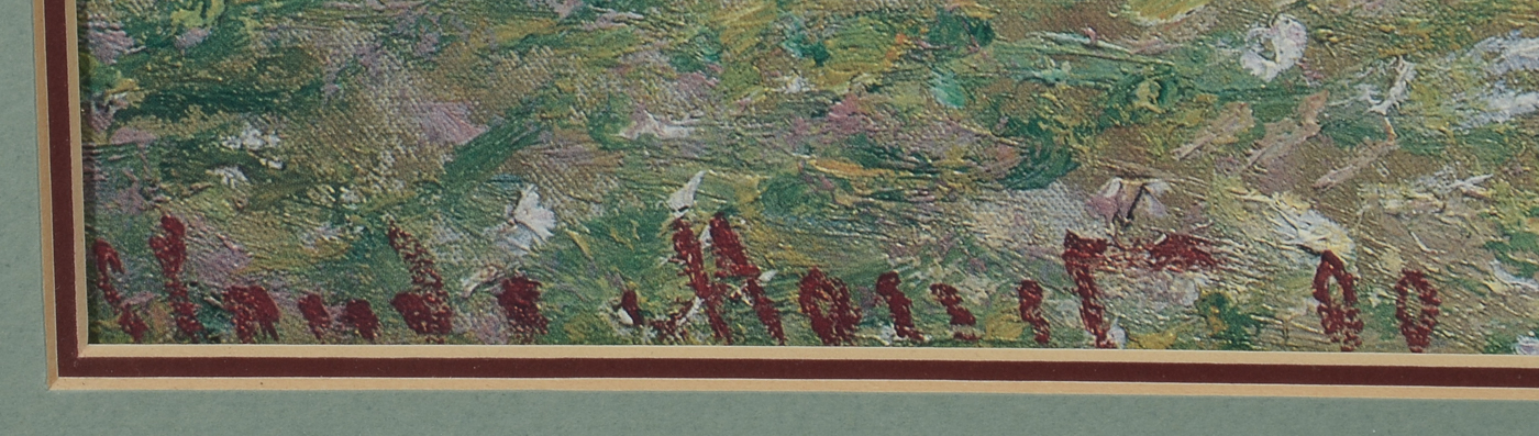 Offset Lithograph After Claude Monet