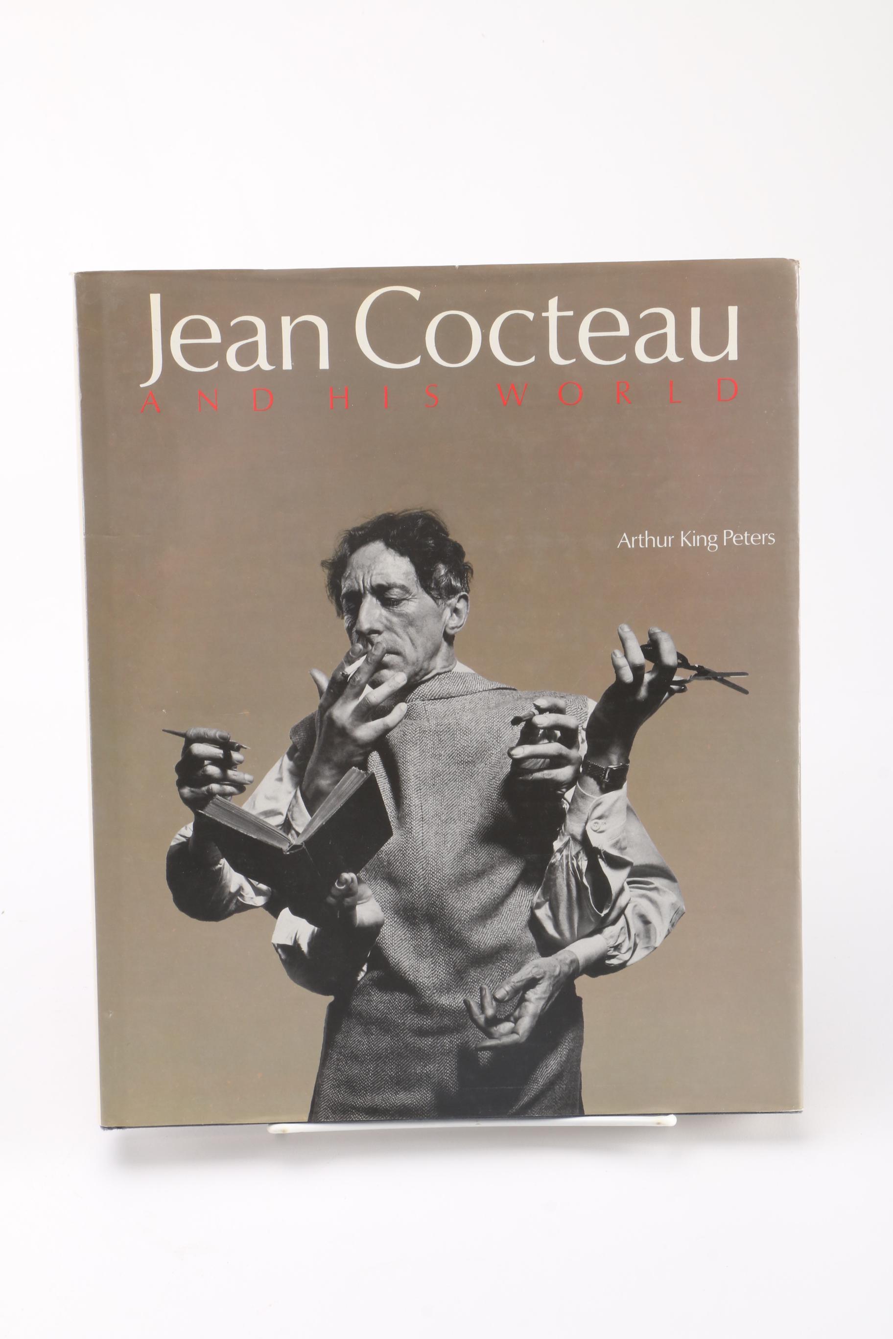 Collection of Art Books Including "Jean Cocteau and His World"