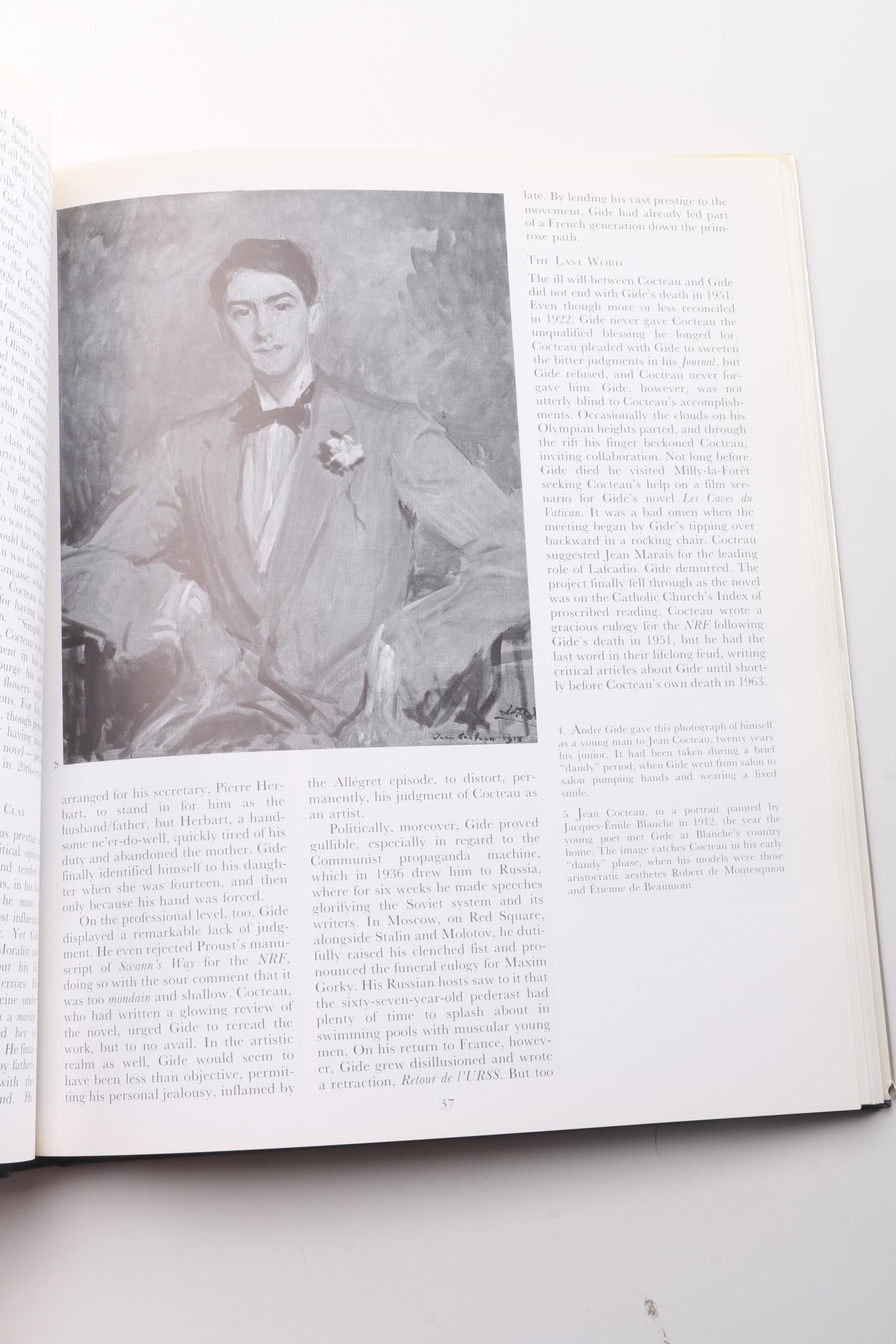 Collection of Art Books Including "Jean Cocteau and His World"
