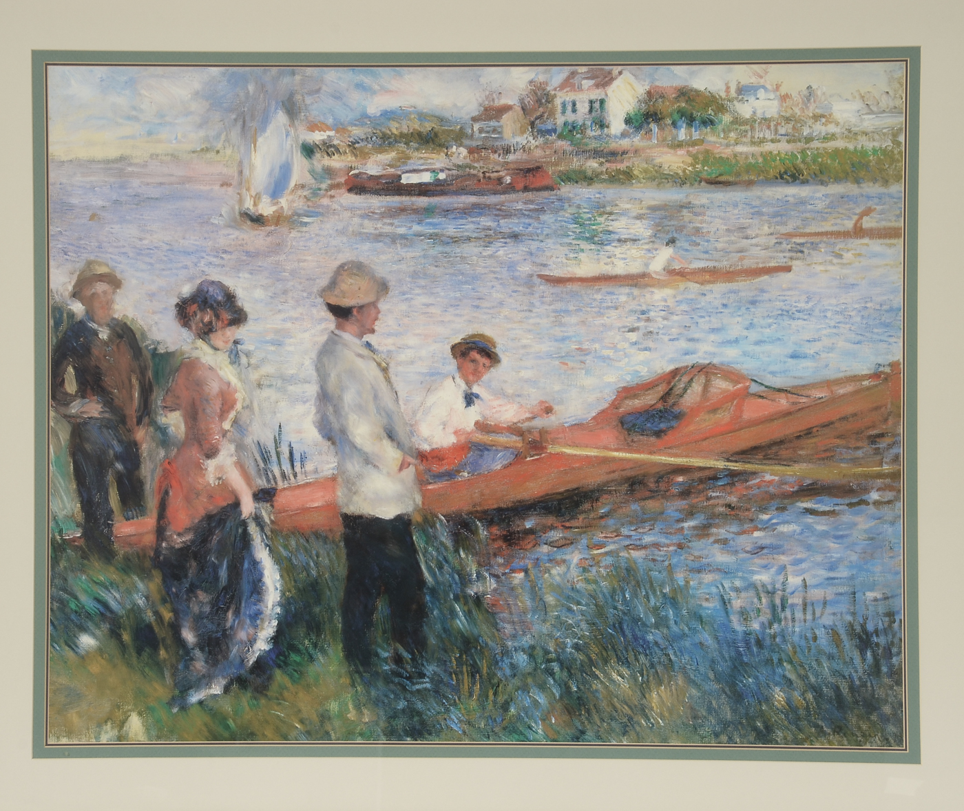 Offset Lithograph after Pierre-Auguste Renoir's "Oarsmen at Chatou"