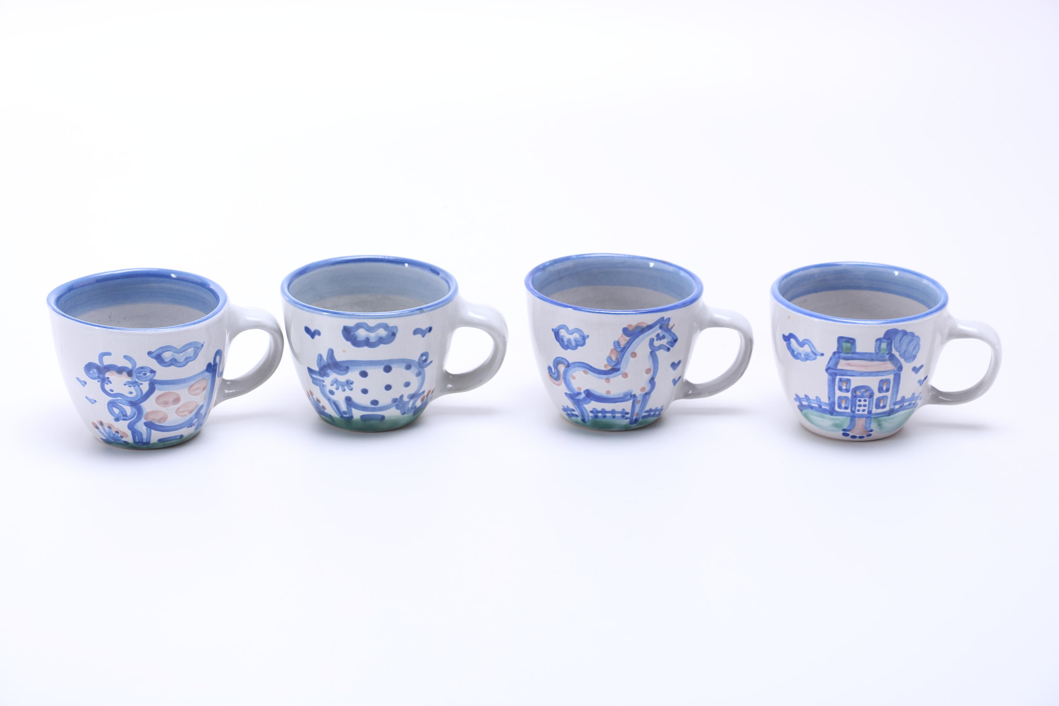 Assorted M.A. Hadley Handmade Pottery