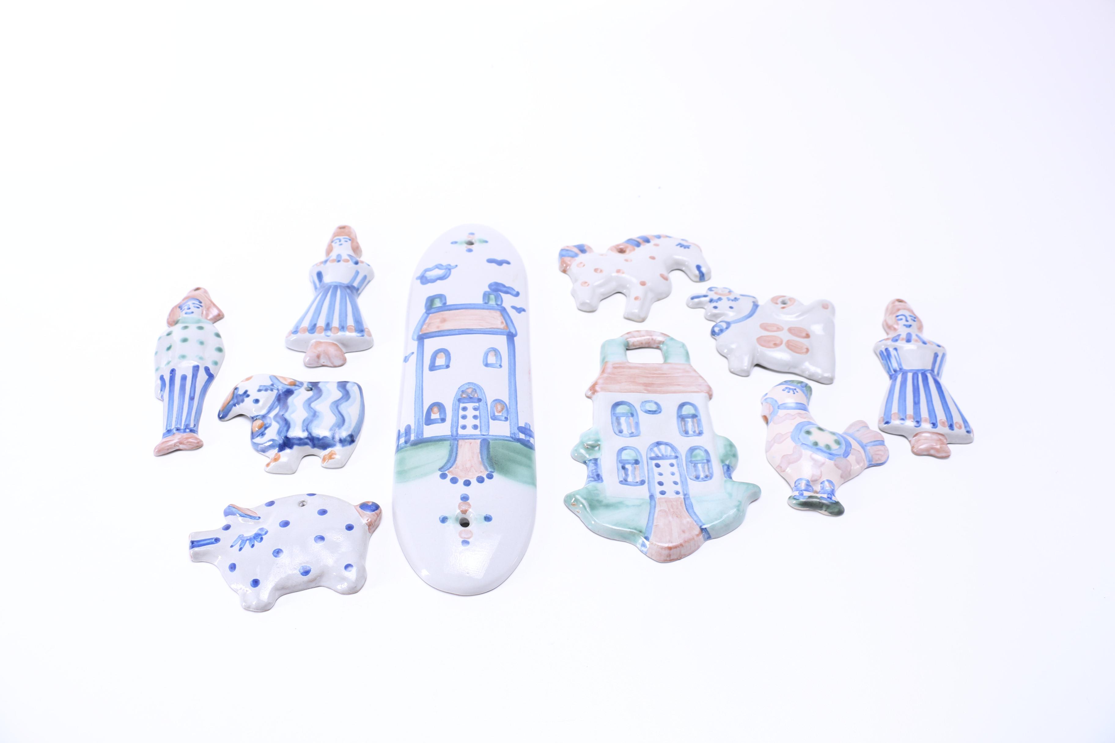 Assorted M.A. Hadley Handmade Pottery