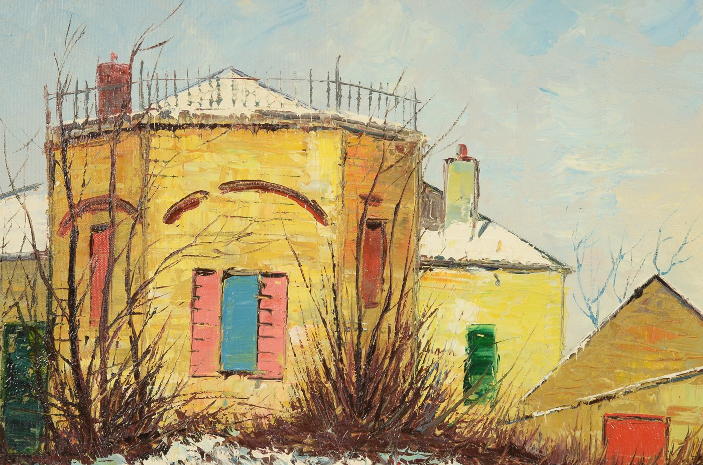 Van Gake Vintage Oil Painting on Canvas