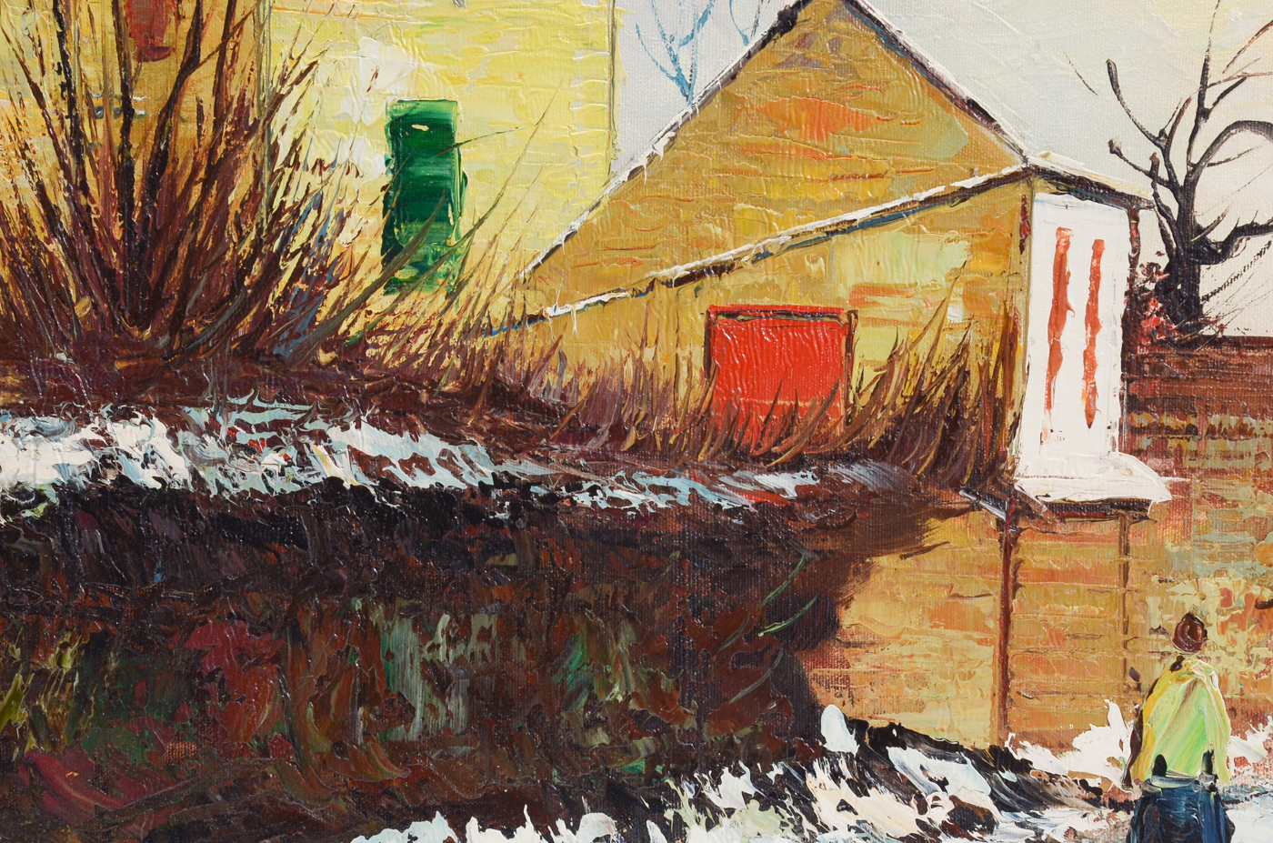 Van Gake Vintage Oil Painting on Canvas