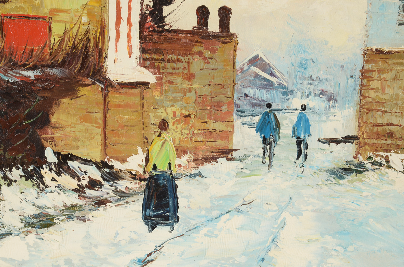 Van Gake Vintage Oil Painting on Canvas