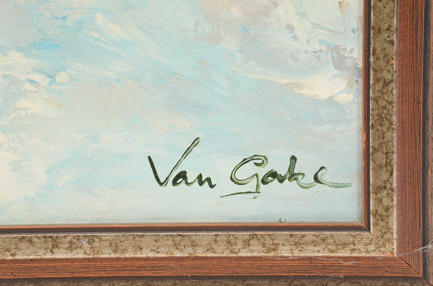 Van Gake Vintage Oil Painting on Canvas