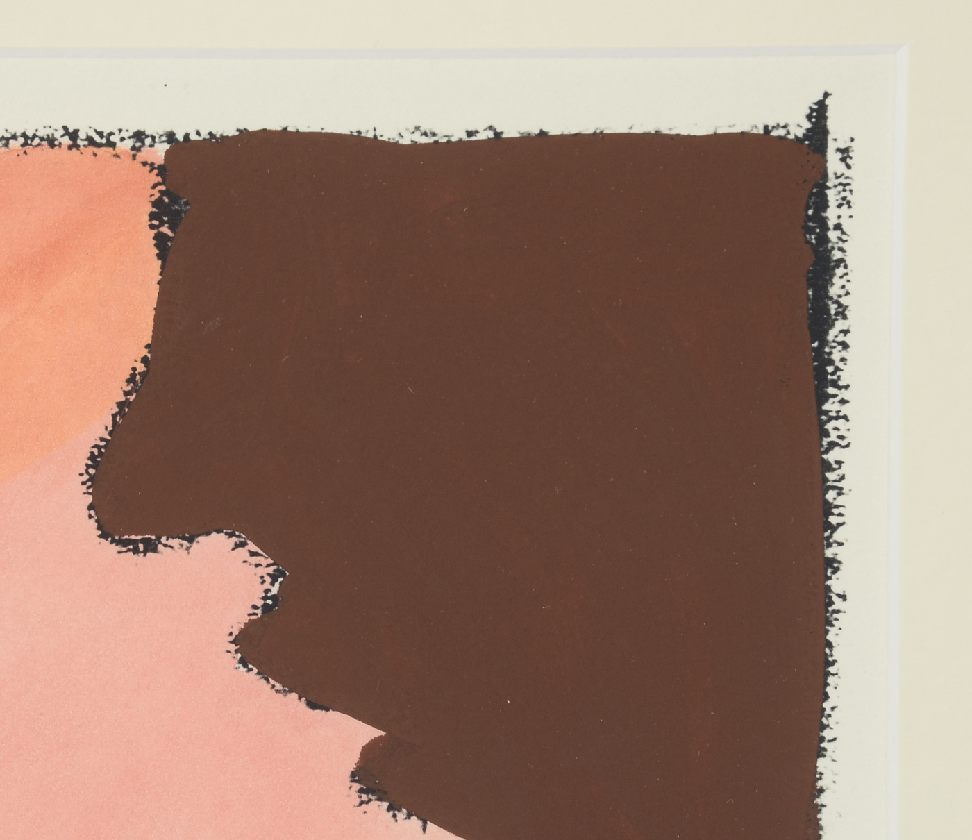 Decorative Mixed Media Serigraph Print of Poppy