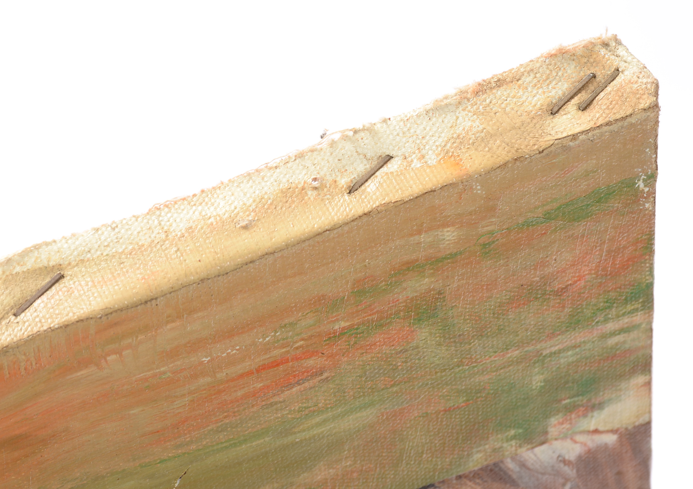 Linder Signed Original Oil on Canvas of Harbor Scene