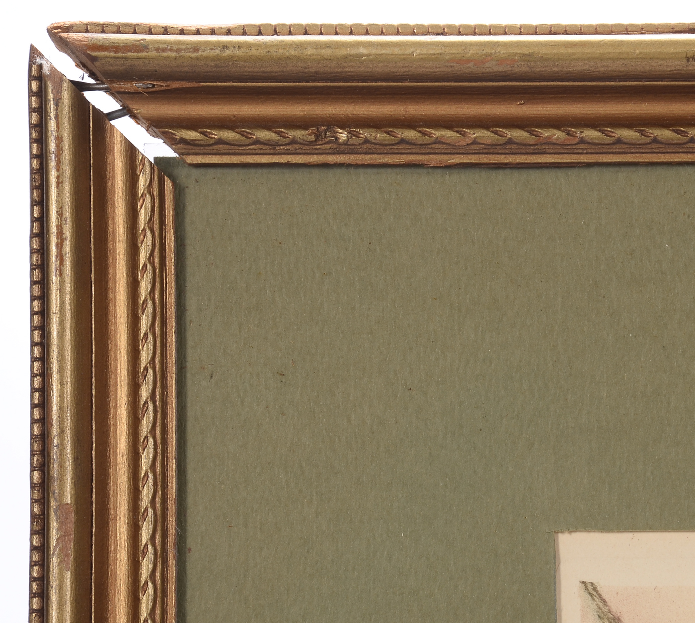 Signed Open Edition Aquatint Etching with A la Poupée Coloring