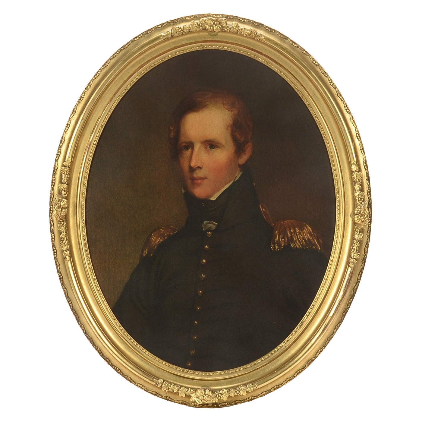 Giclee on Board after Thomas Sully's "Portrait of Biddle"