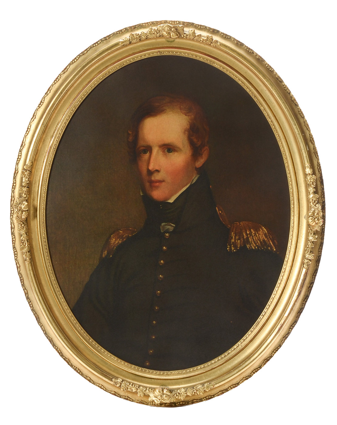 Giclee on Board after Thomas Sully's "Portrait of Biddle"