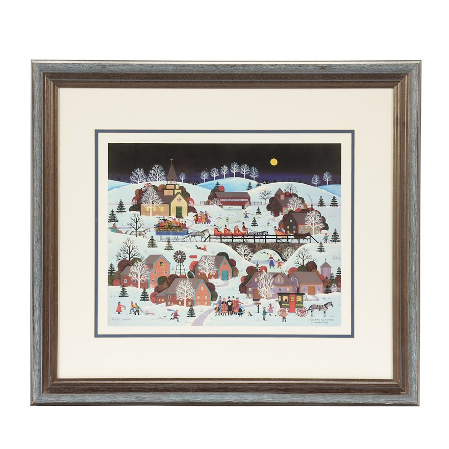 Jane Wooster Scott Signed Limited Edition Offset Lithograph "