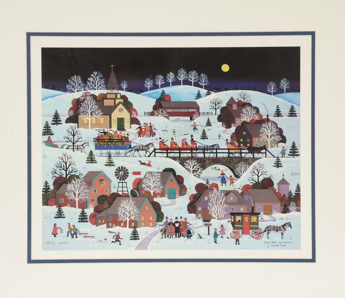 Jane Wooster Scott Signed Limited Edition Offset Lithograph "