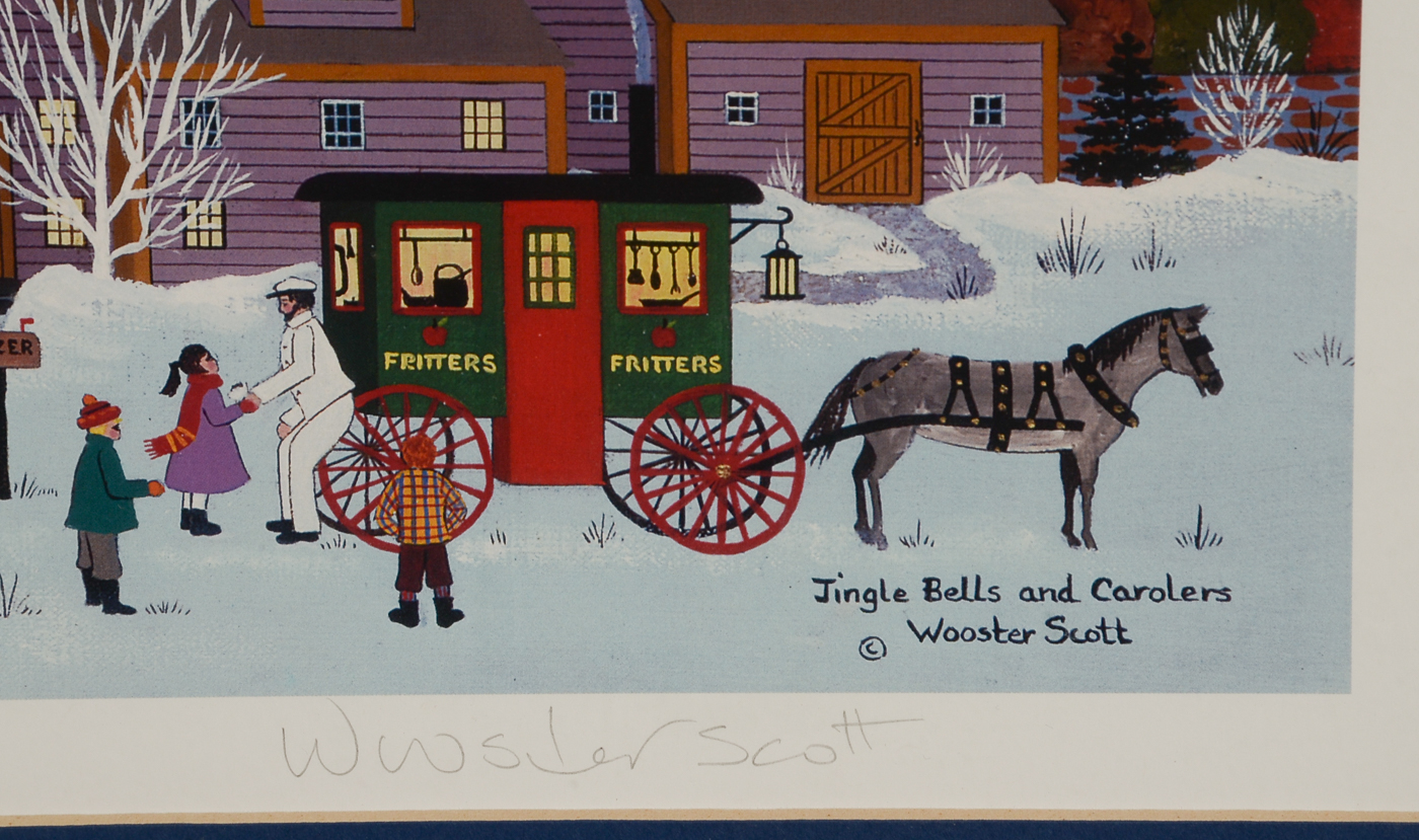 Jane Wooster Scott Signed Limited Edition Offset Lithograph "