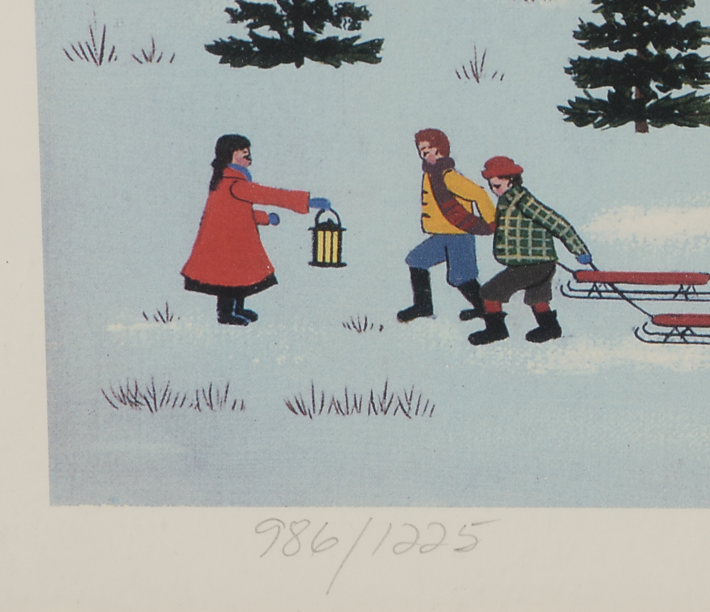 Jane Wooster Scott Signed Limited Edition Offset Lithograph "