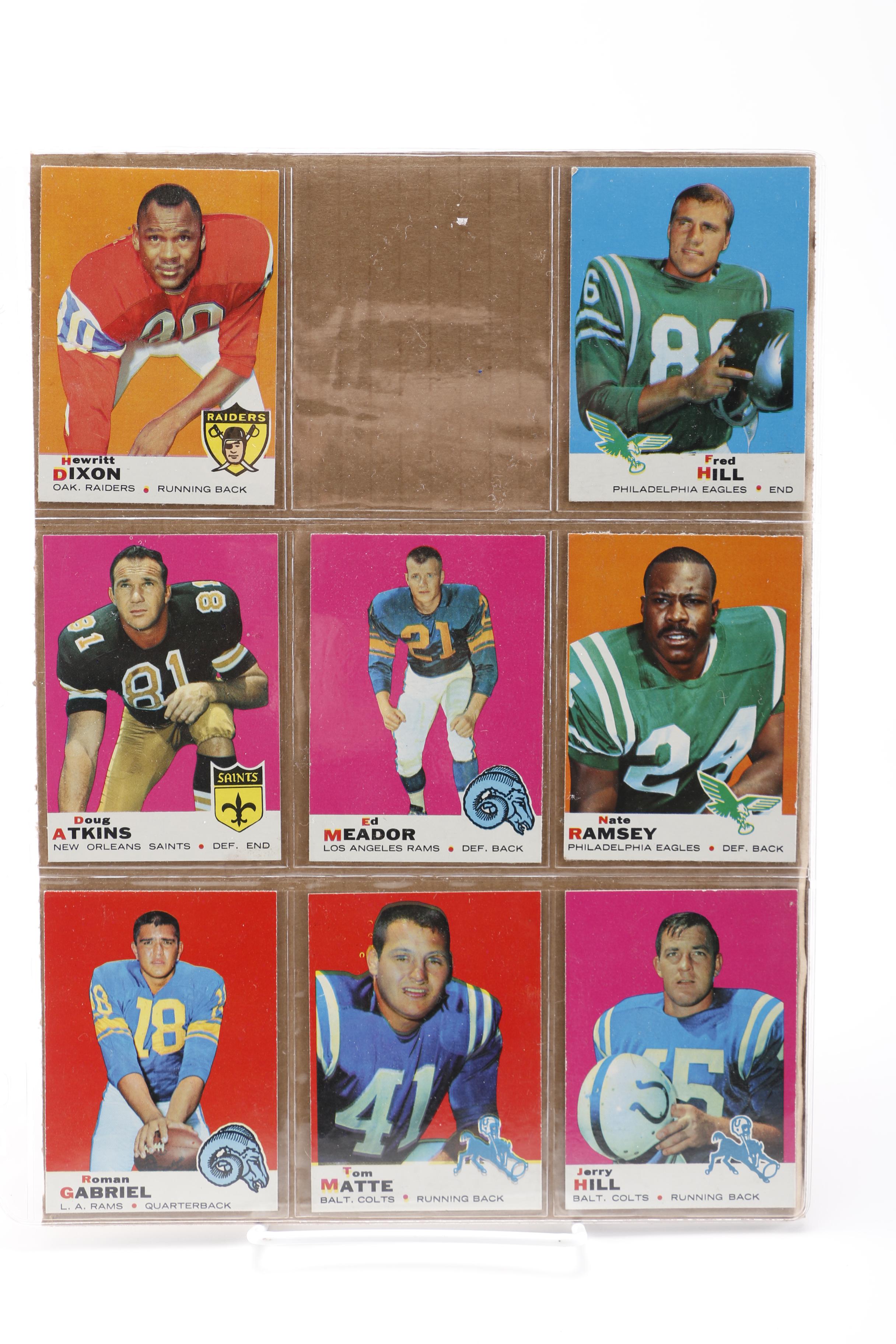 1960s Topps Football Cards