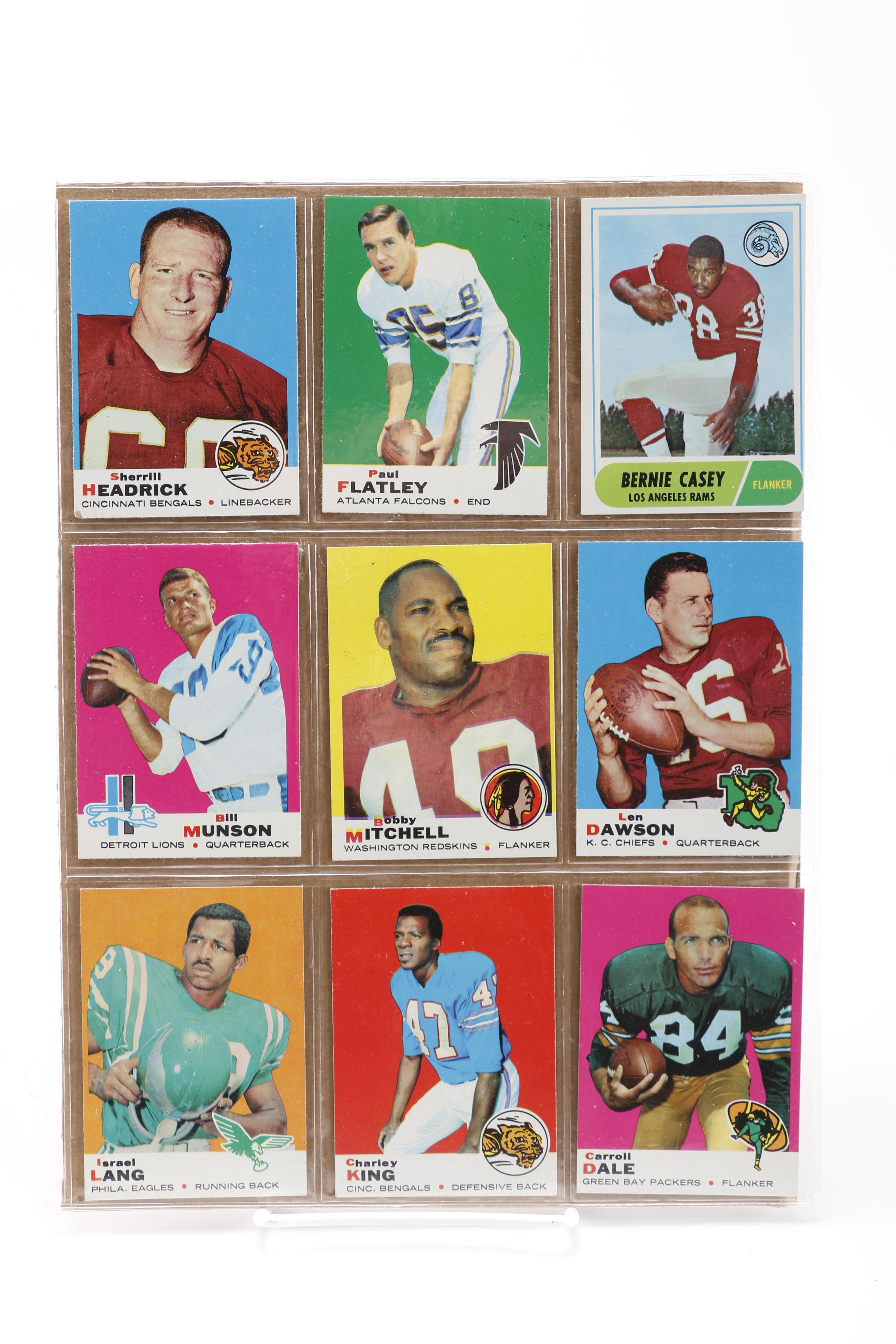 1960s Topps Football Cards