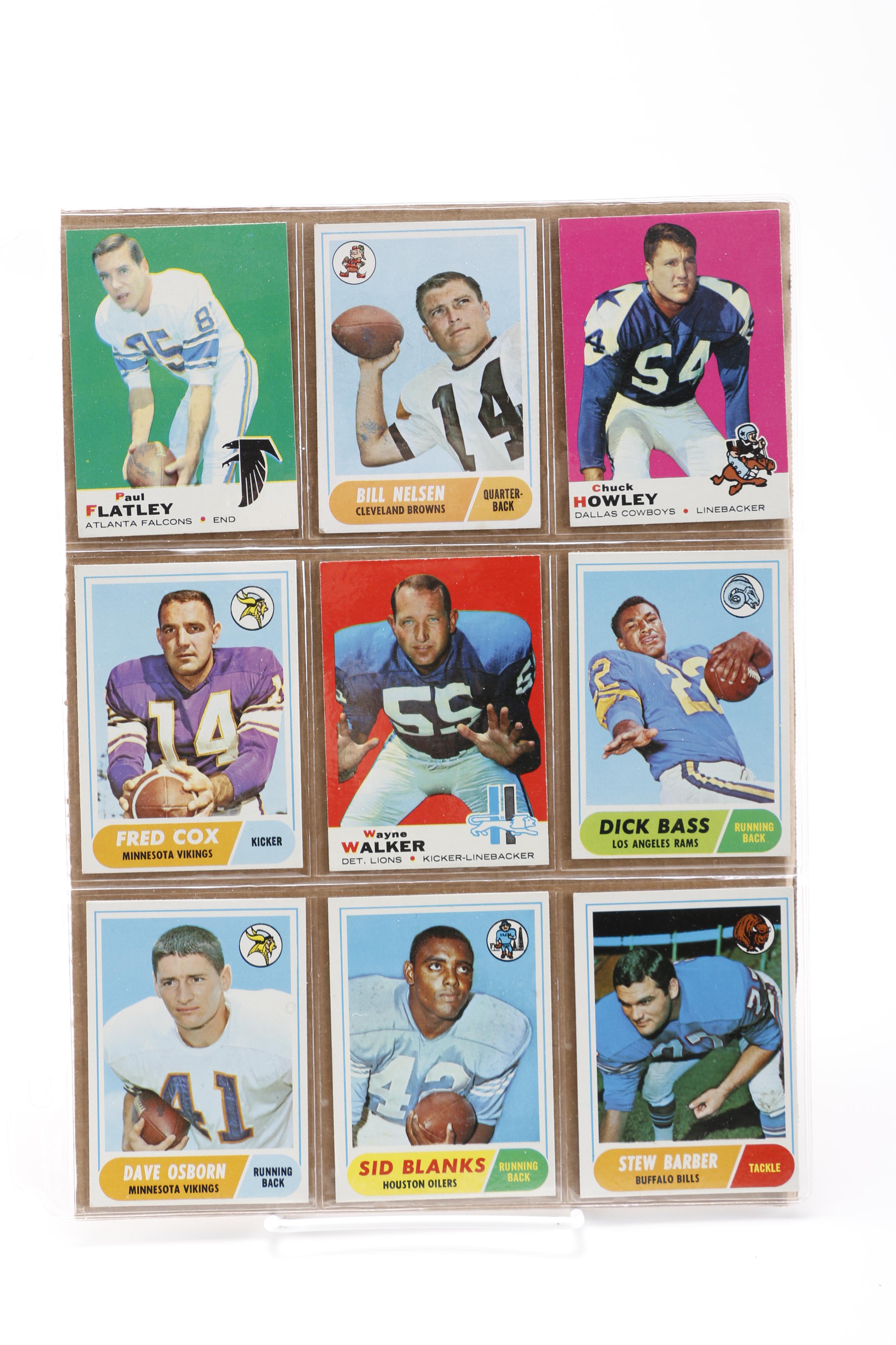 1960s Topps Football Cards