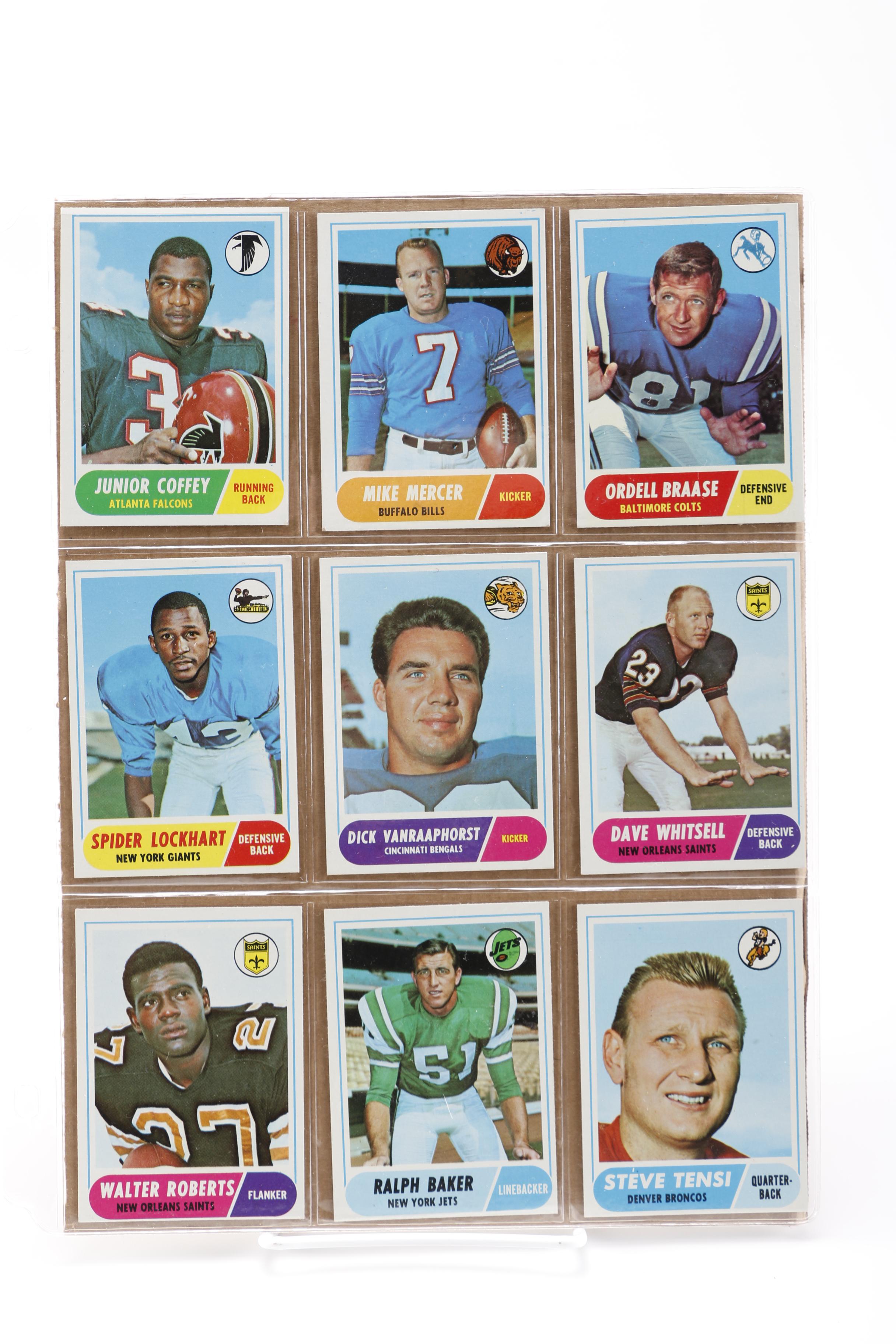 1960s Topps Football Cards