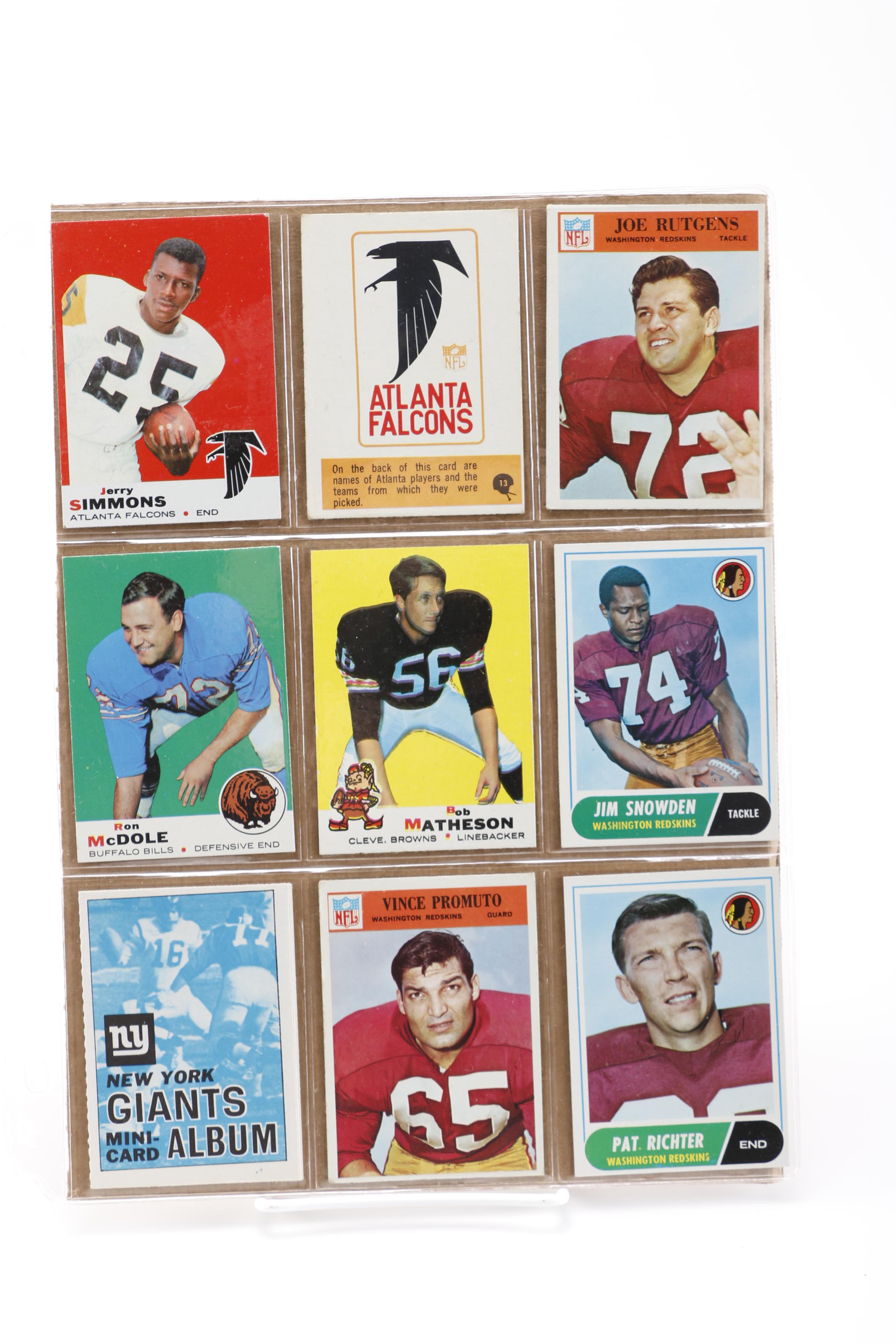 1960s Topps Football Cards
