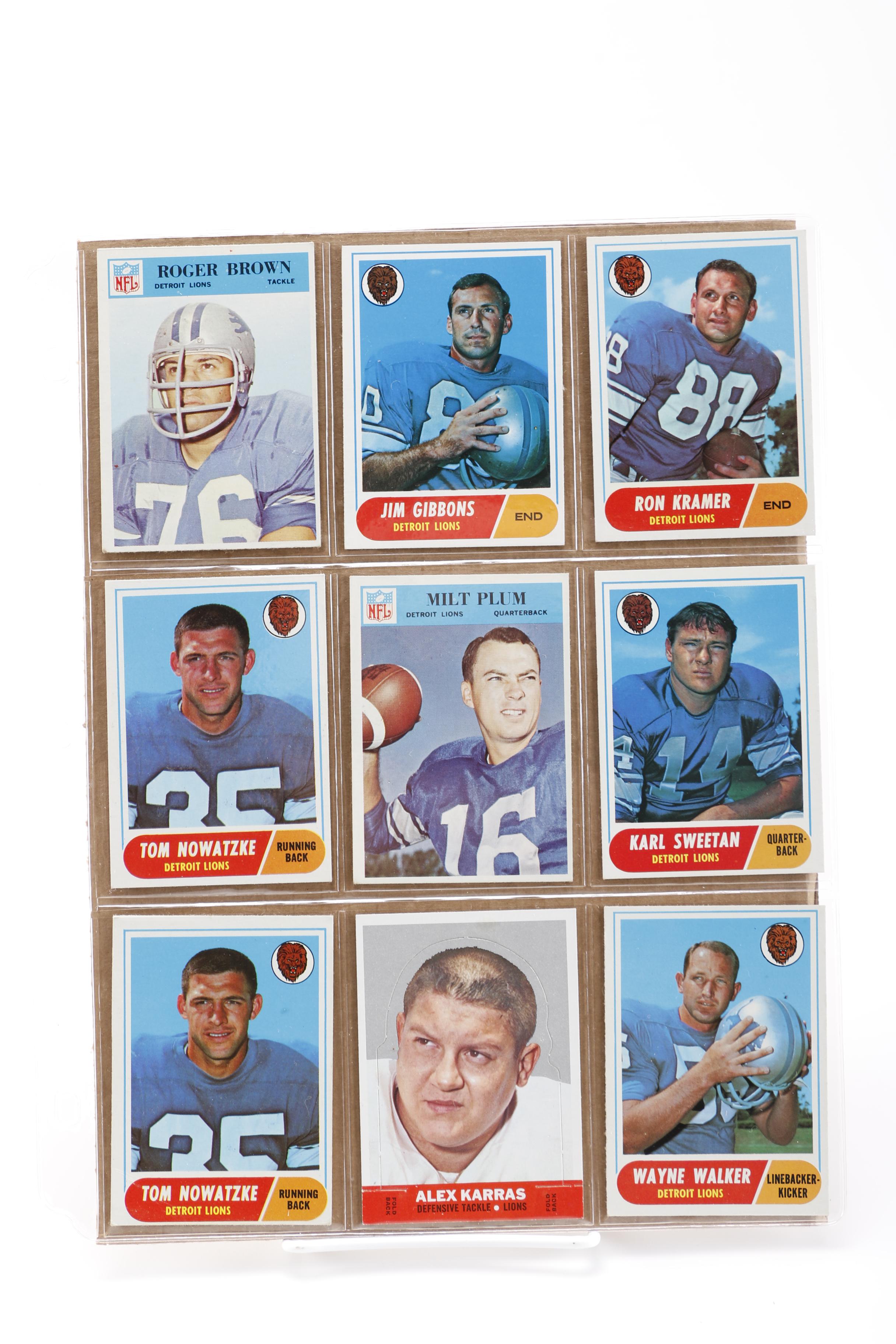 1960s Topps Football Cards