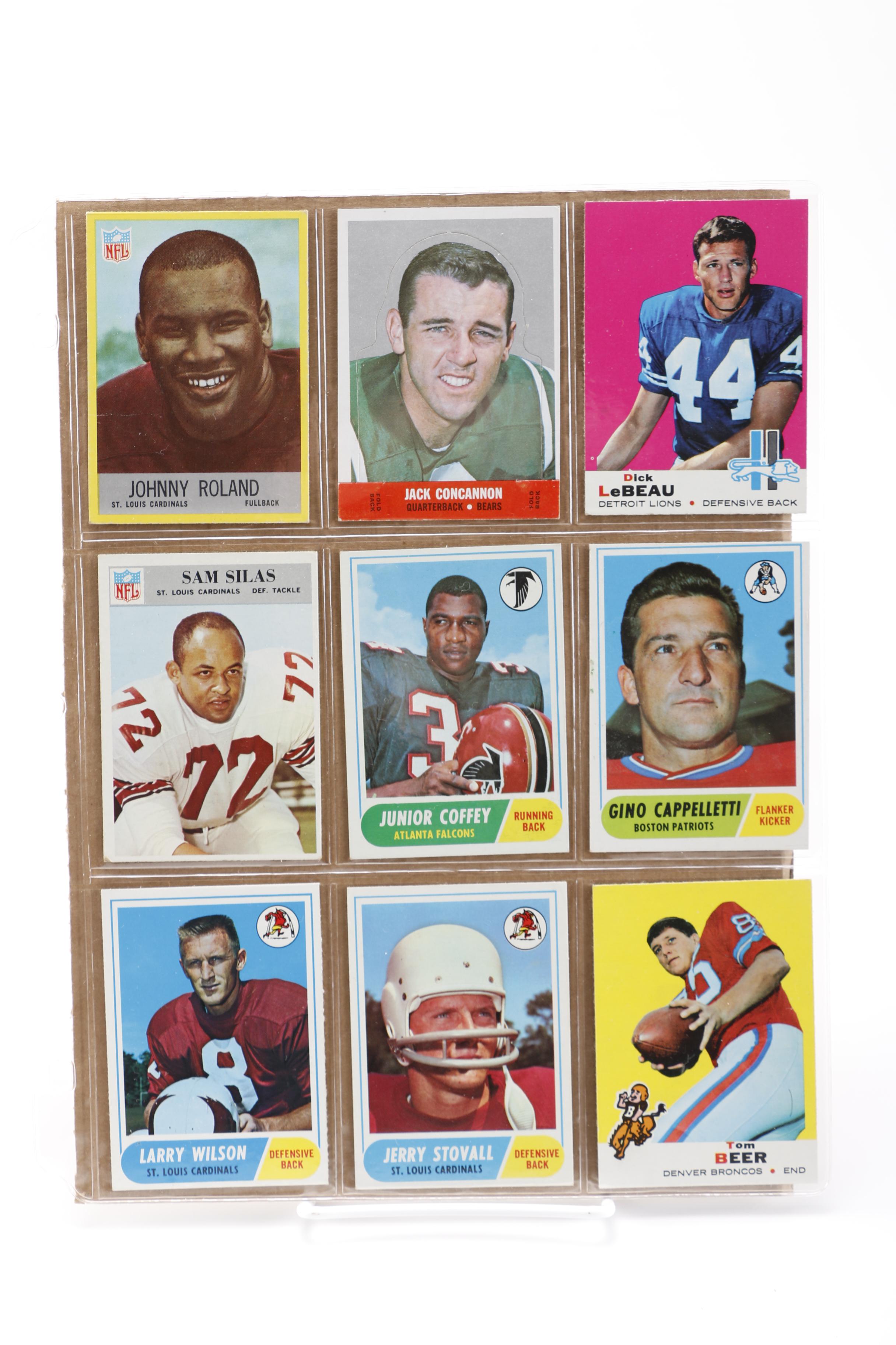 1960s Topps Football Cards