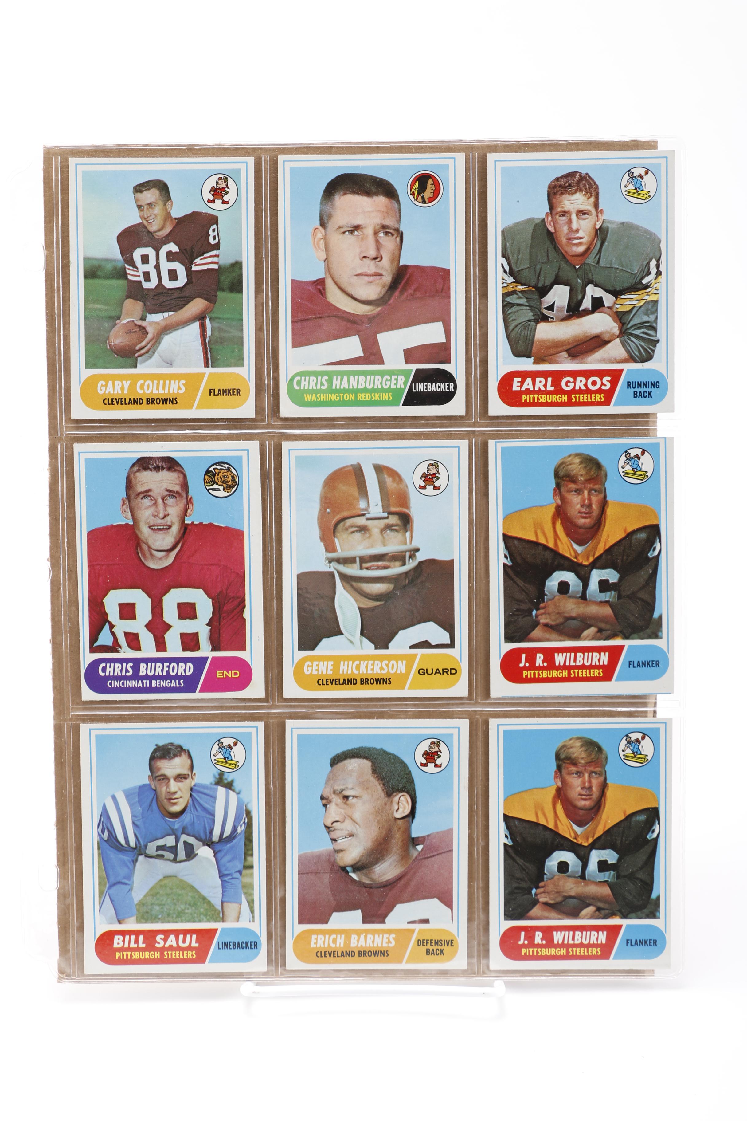 1960s Topps Football Cards