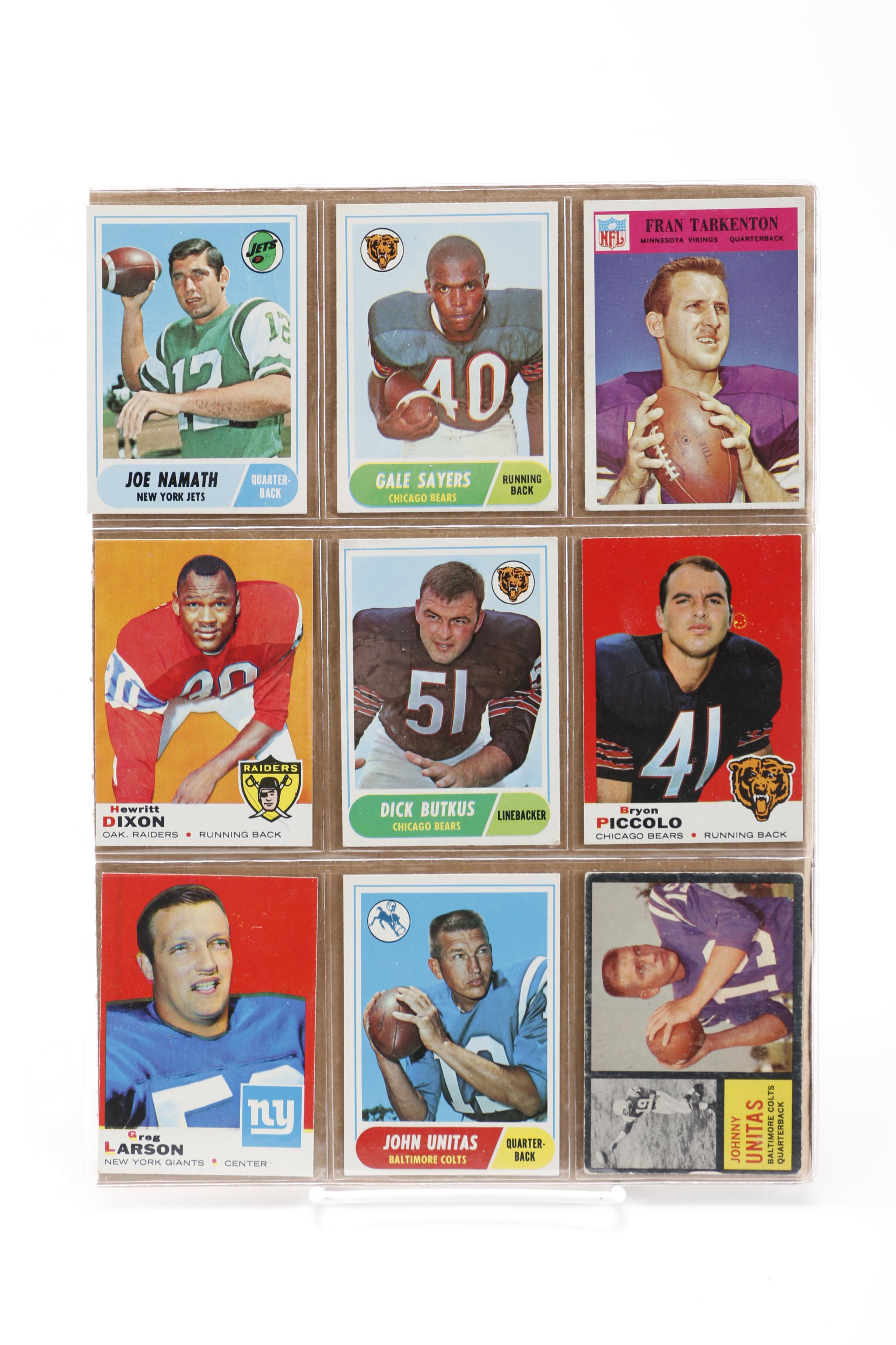 1960s Topps Football Cards