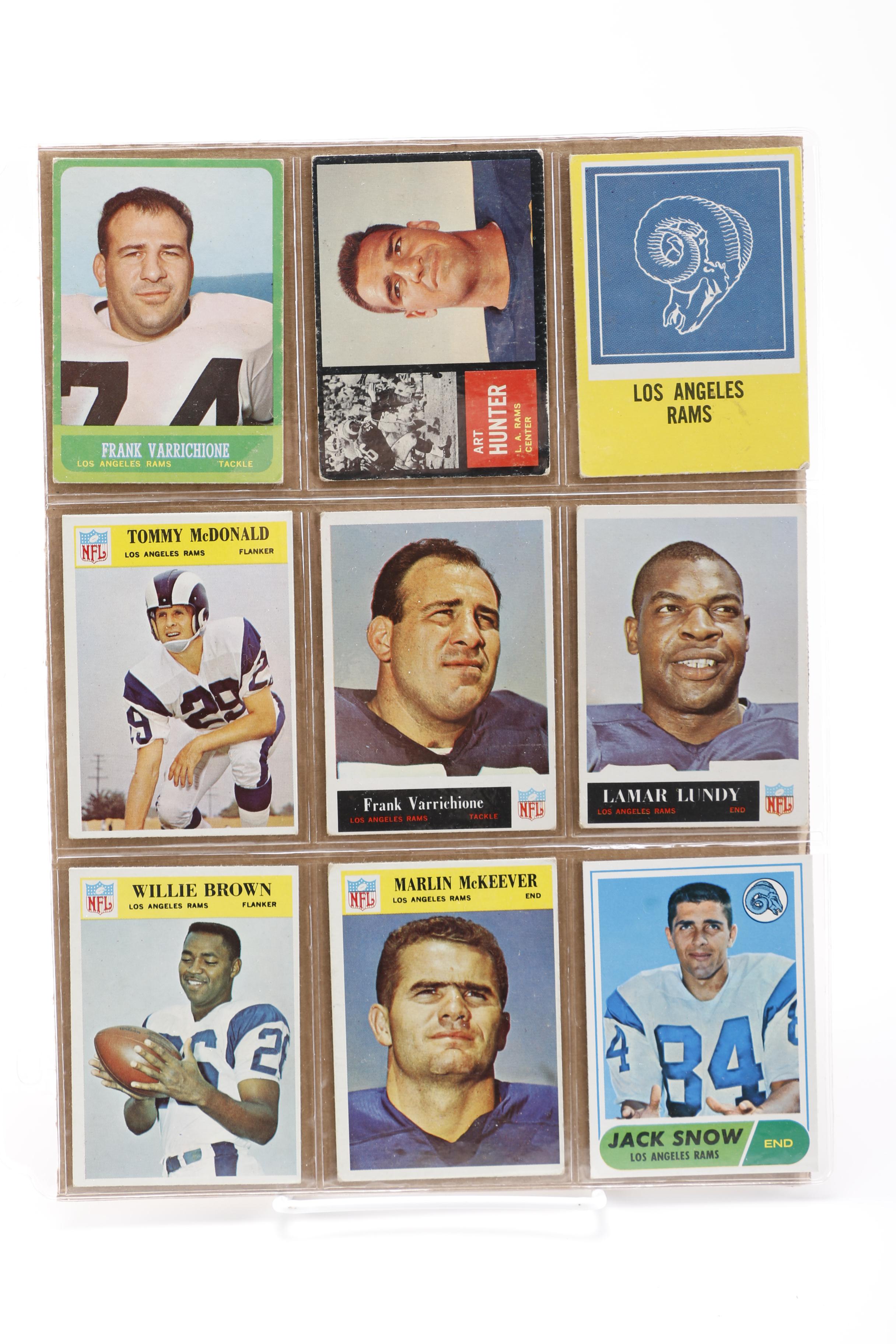 1960s Topps Football Cards