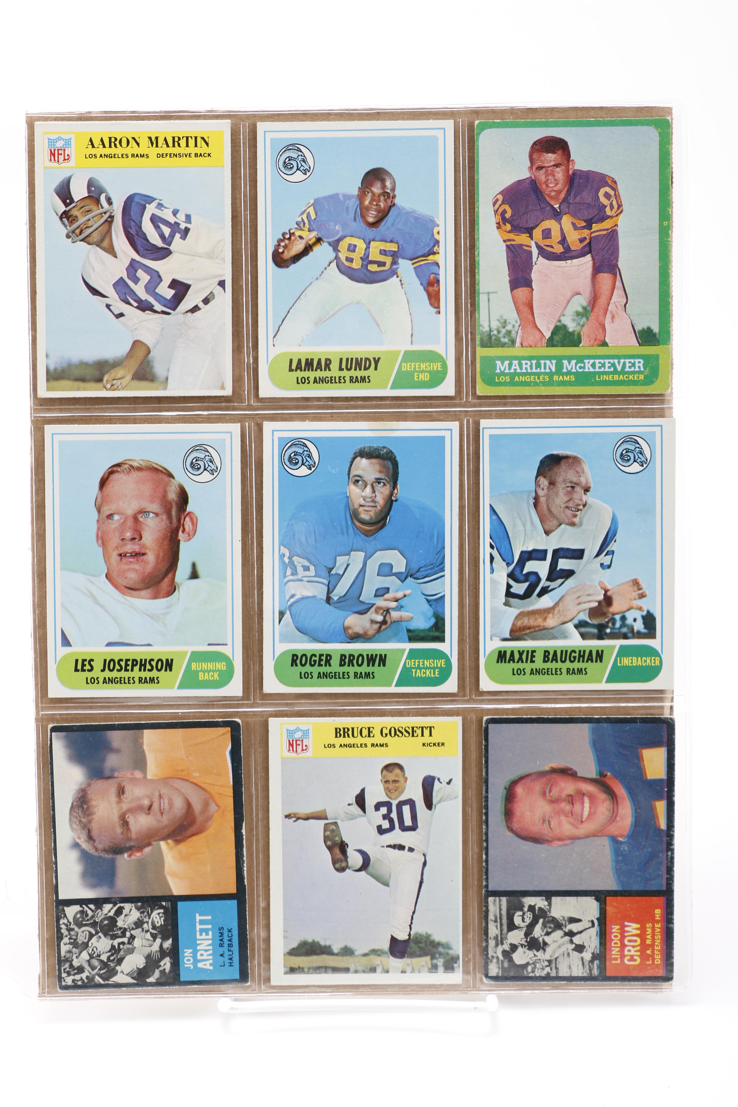 1960s Topps Football Cards