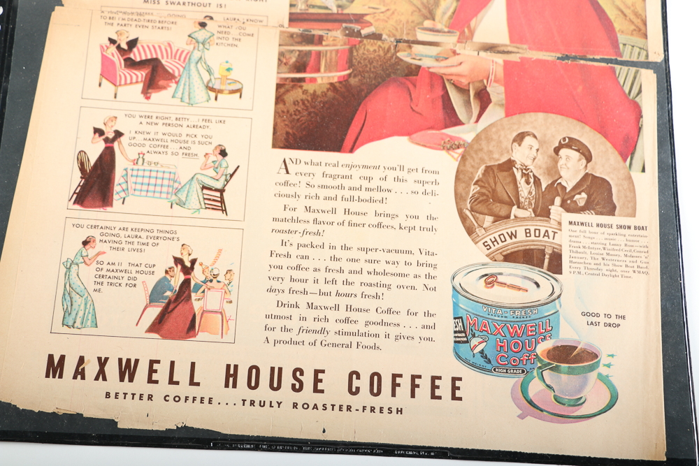 Large Collection of Vintage Advertisements