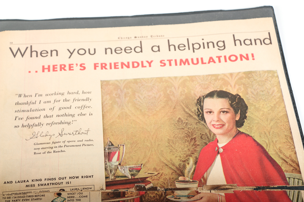 Large Collection of Vintage Advertisements